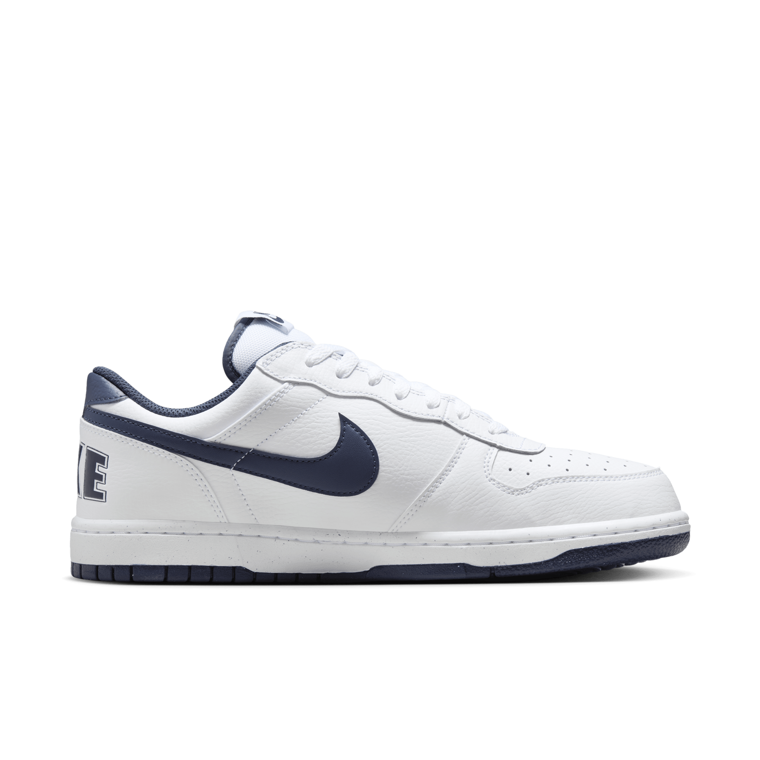 Nike Big Nike Low White/Midnight Navy - 355152-140