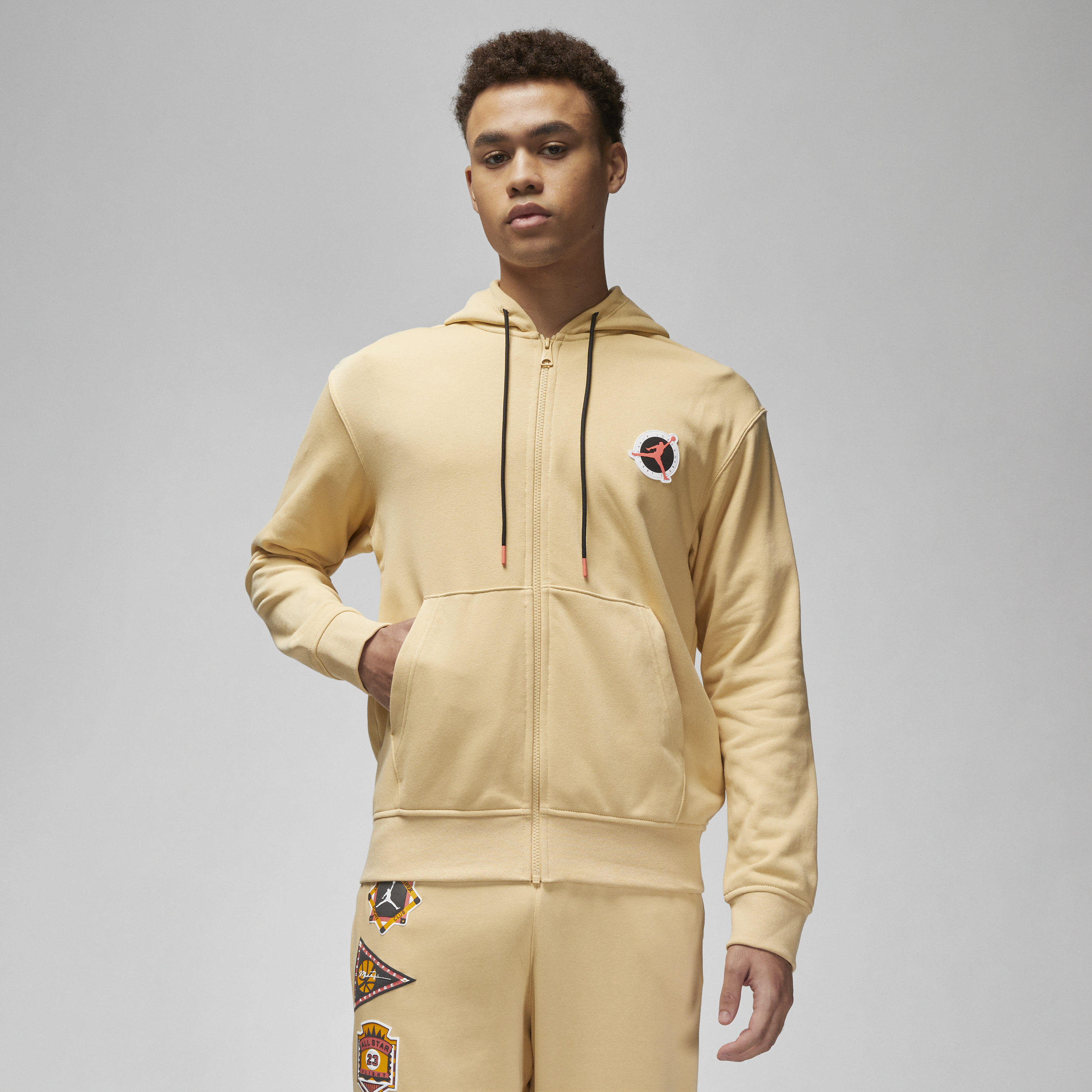 Nike Jordan Jordan Flight MVP Men's Fleece Full-zip Hoodie - Brown |  DX9708-252 | FOOTY.COM