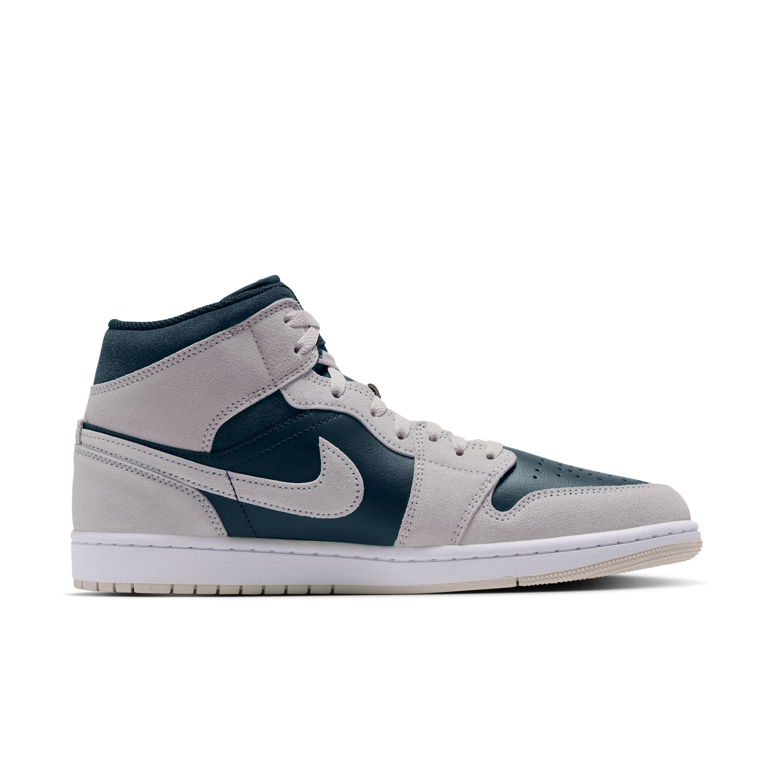 Air Jordan 1 Mid-sko til mænd - brun - DQ8426-110