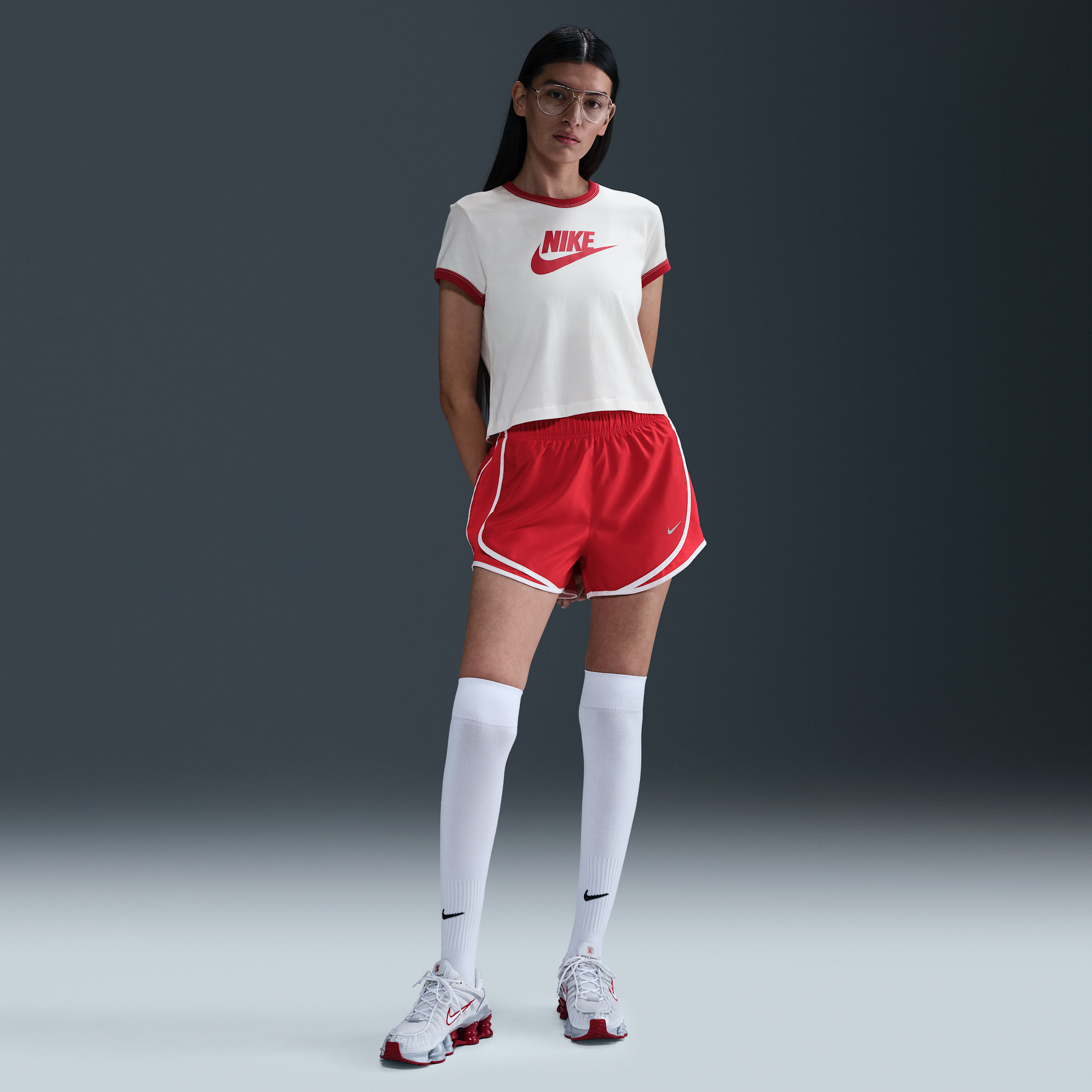 T shirt à manches courtes Ringer Nike Sportswear pour femme - vue 5