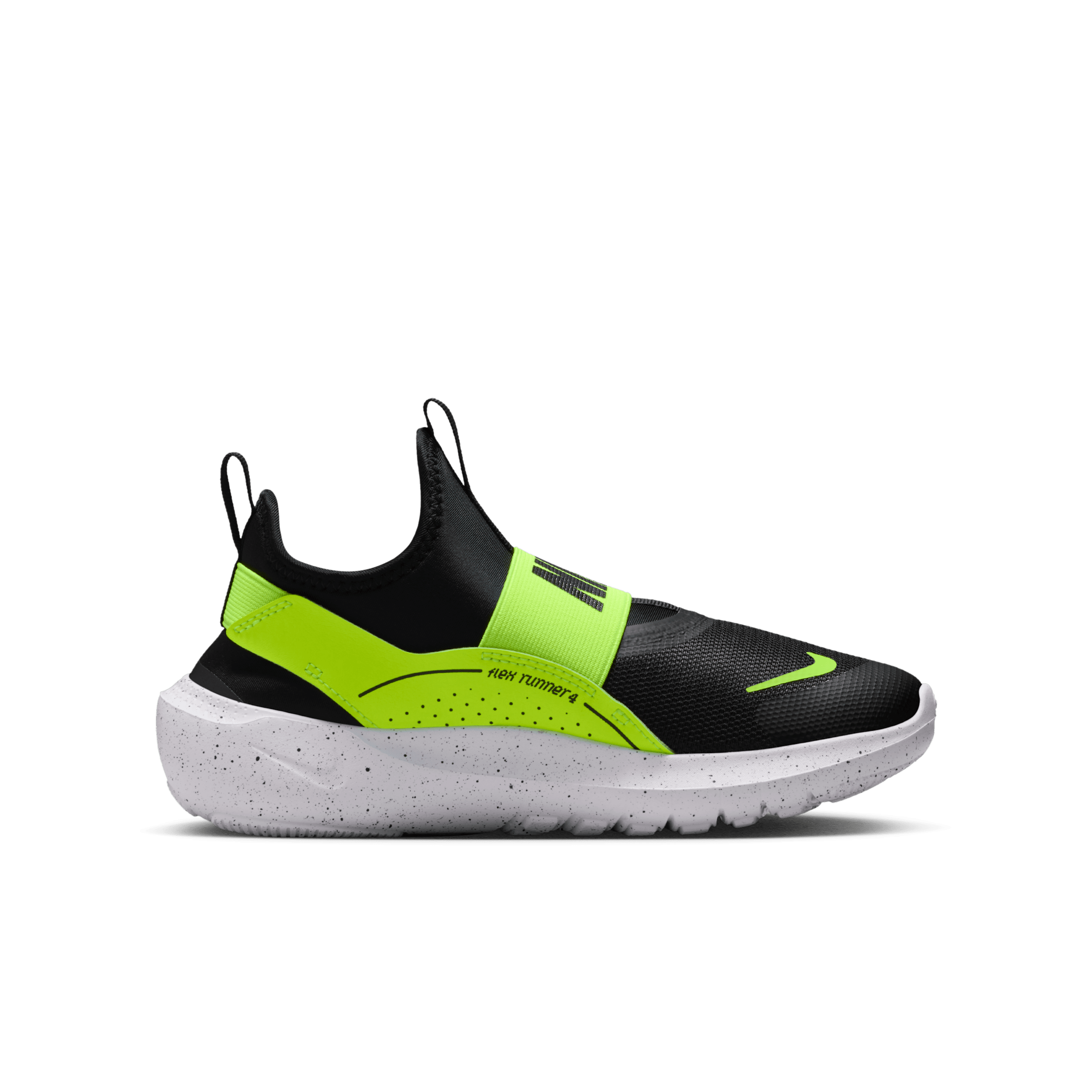 Thumbnail - Nike Flex Runner 4 Laufschuh (ältere Kinder) - Schwarz