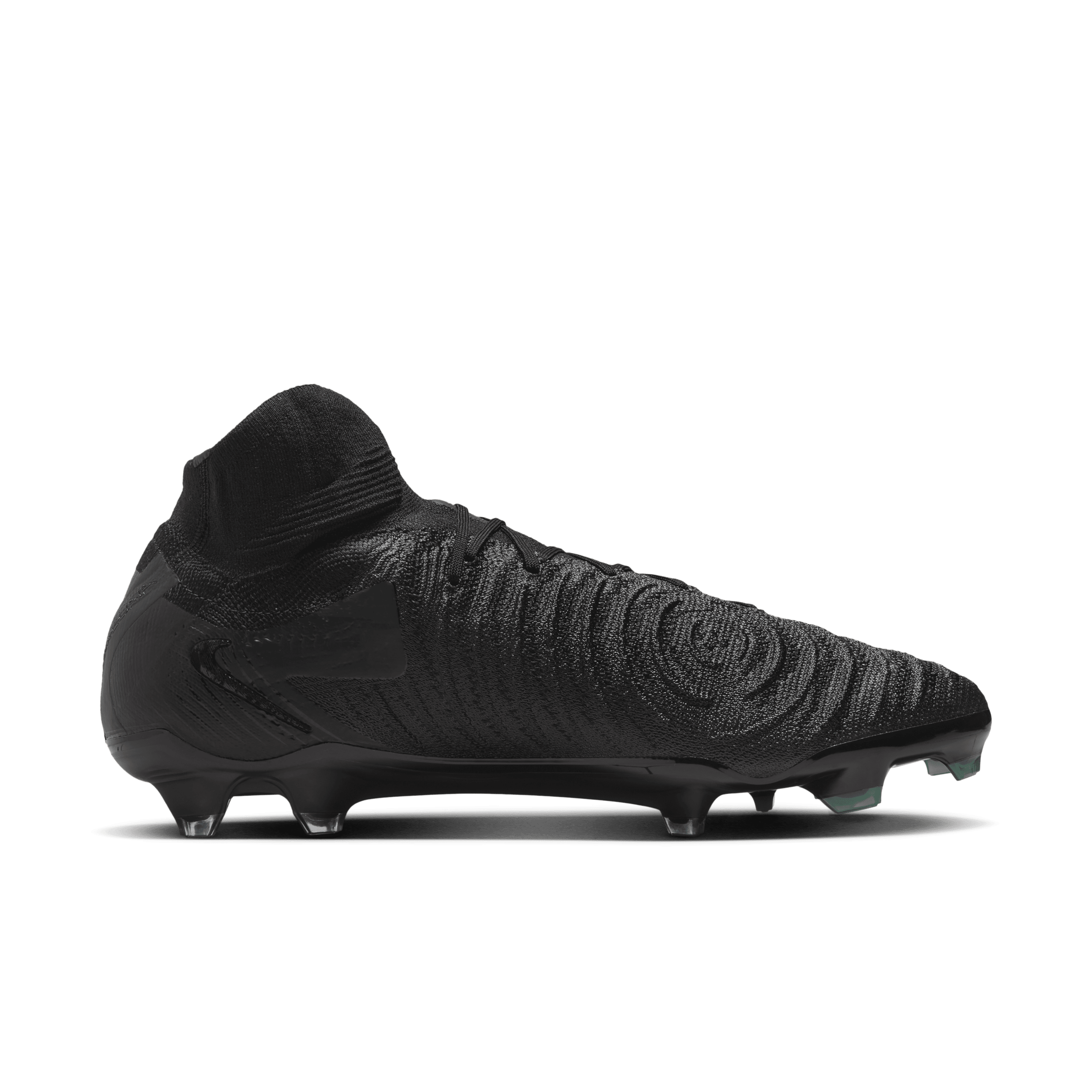 Chaussure de foot montante à crampons FG Nike Phantom Luna 2 Elite - Noir