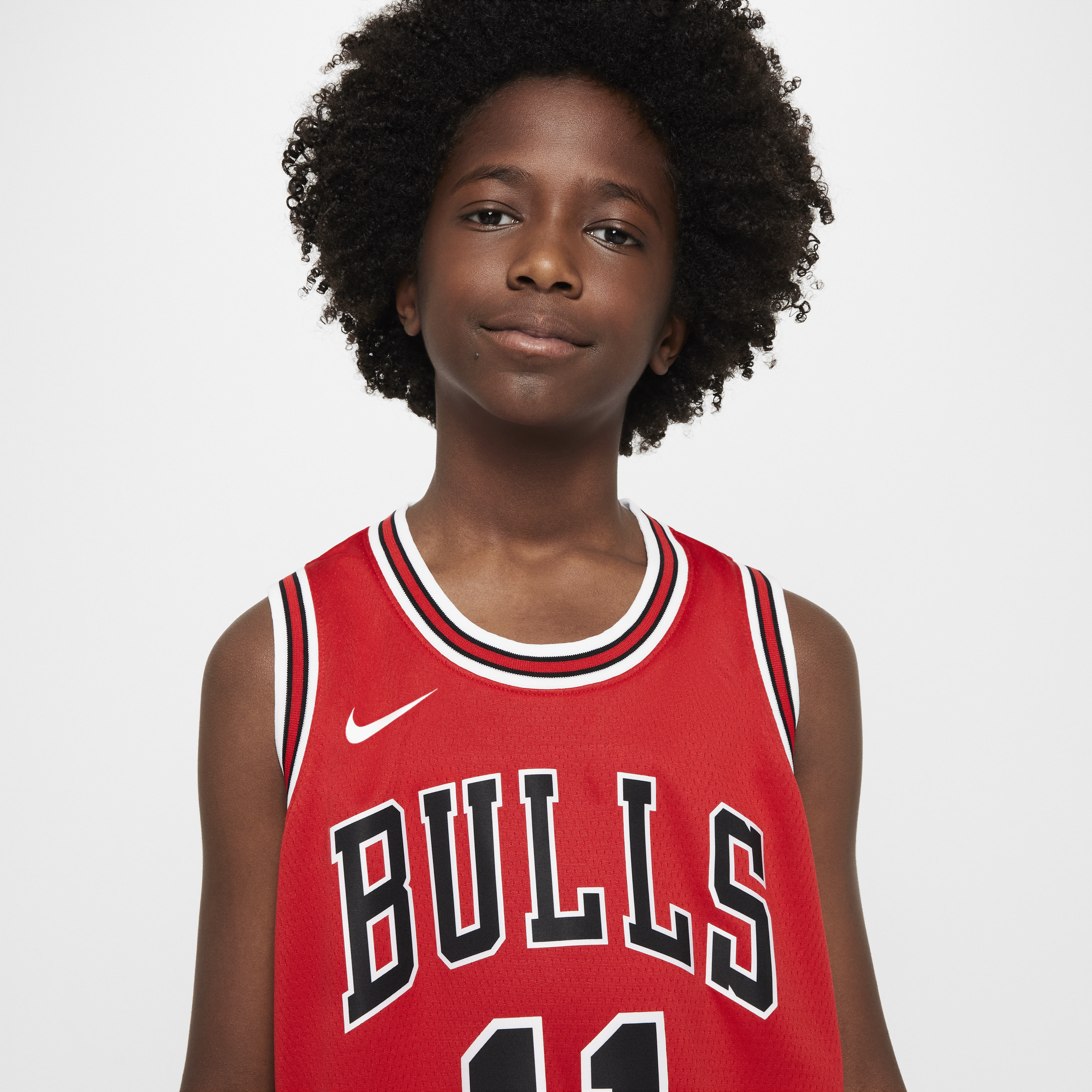 Nike Chicago Bulls 2023 24 Icon Edition Swingman NBA-jersey voor kids Rood