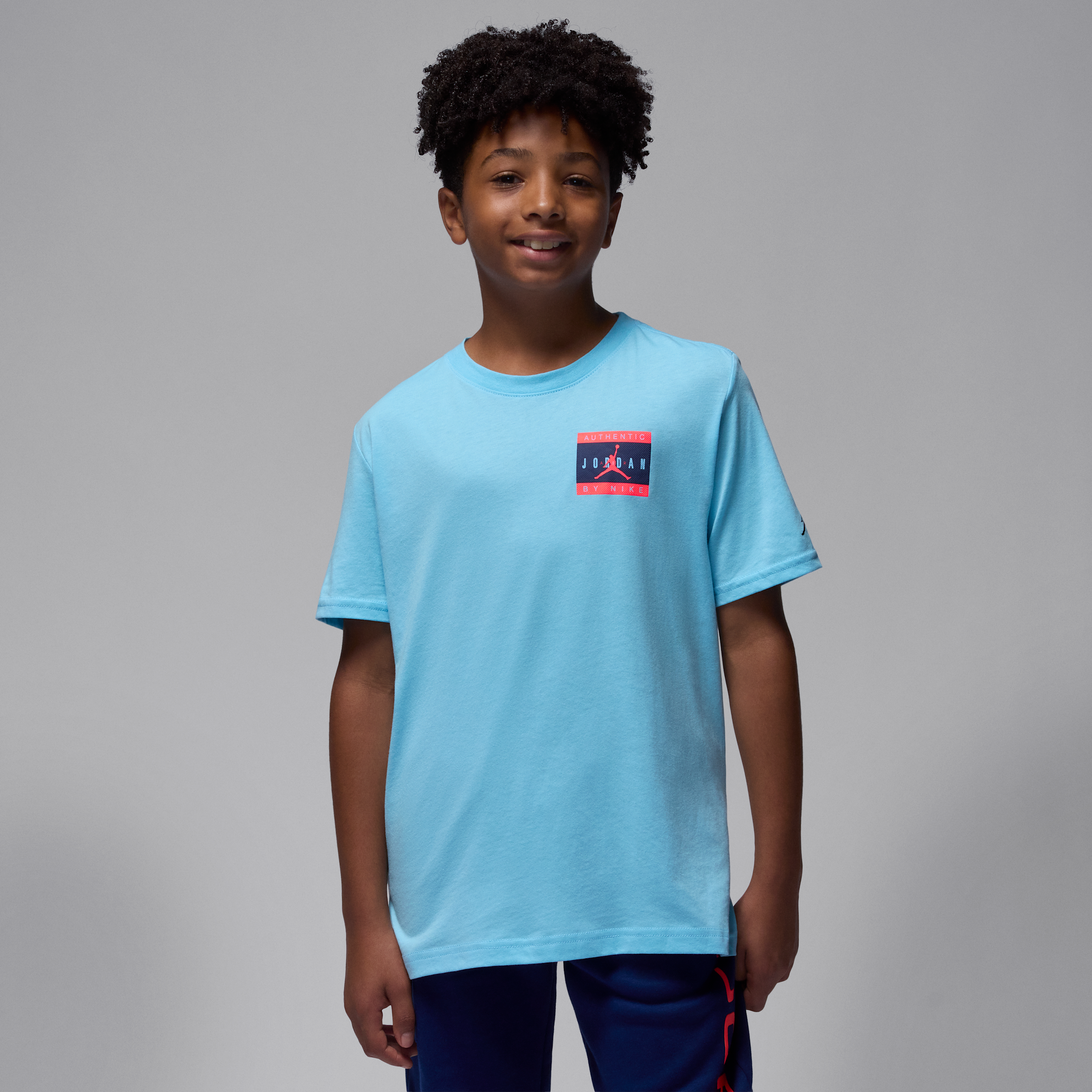 Jordan Authentic Label T-shirt voor kids - Blauw