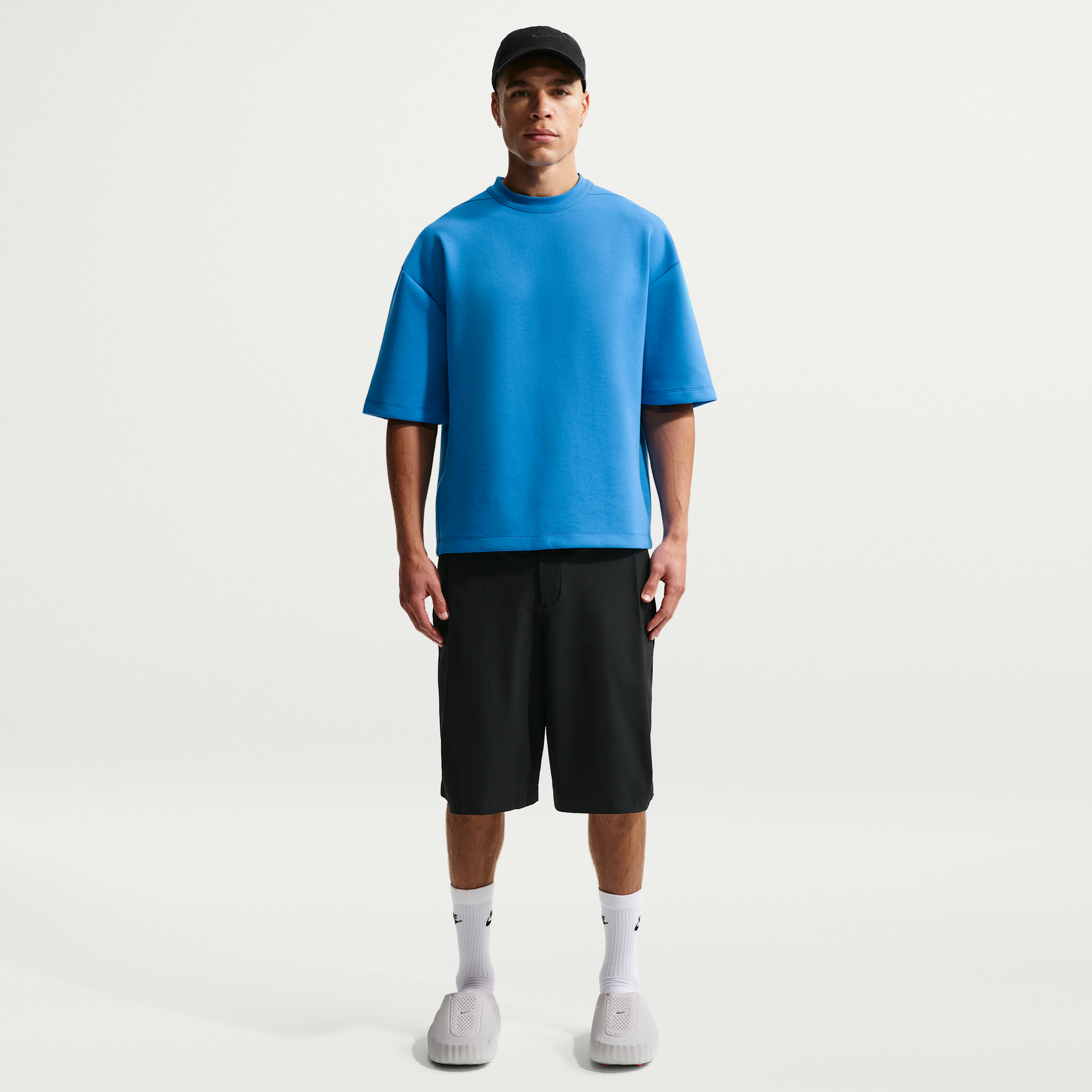 Thumbnail - Nike 24.7 PerfectStretch Dri-FIT UV 8-Zoll-Shorts (Herren) - Schwarz