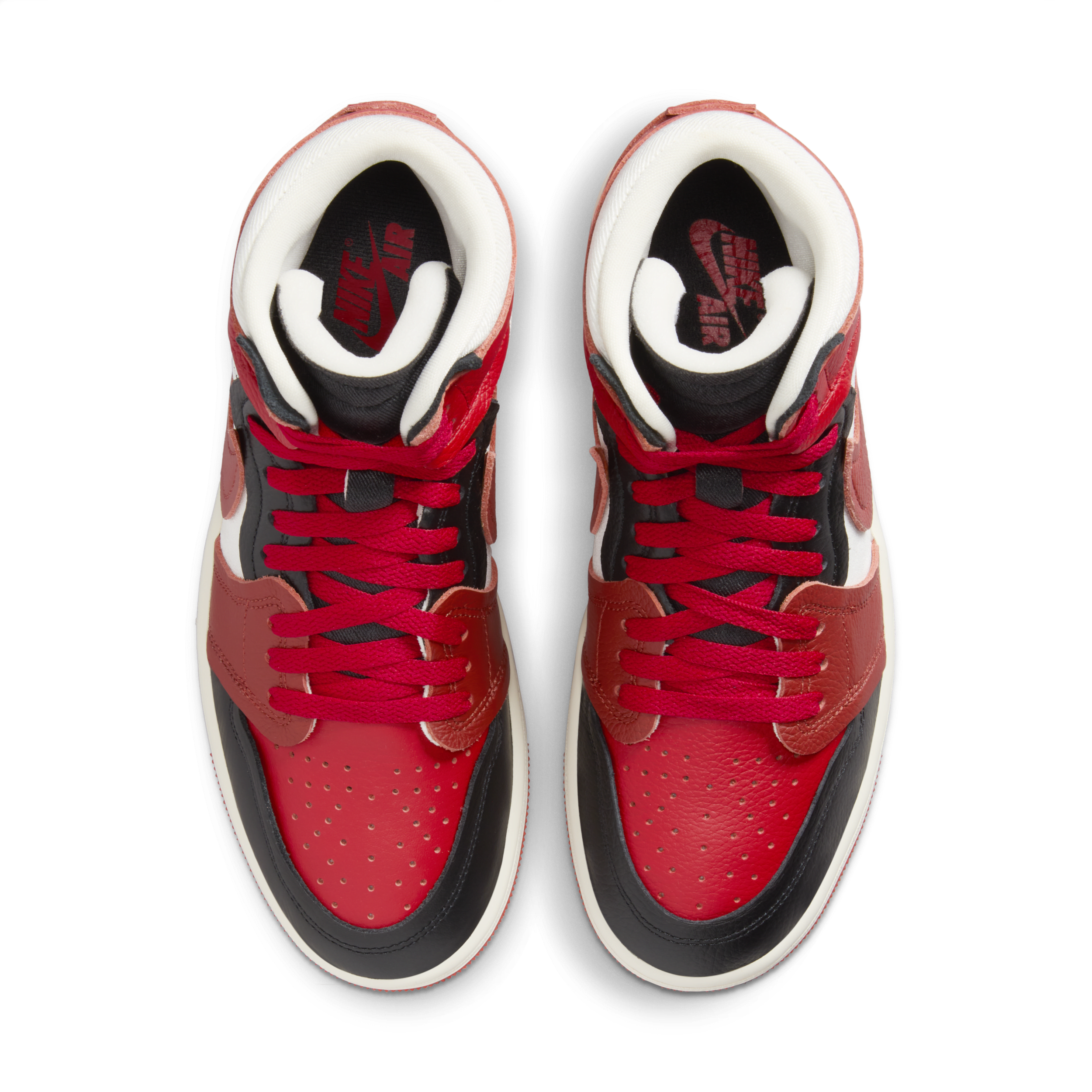 Chaussure Air Jordan 1 High Method of Make - Rouge