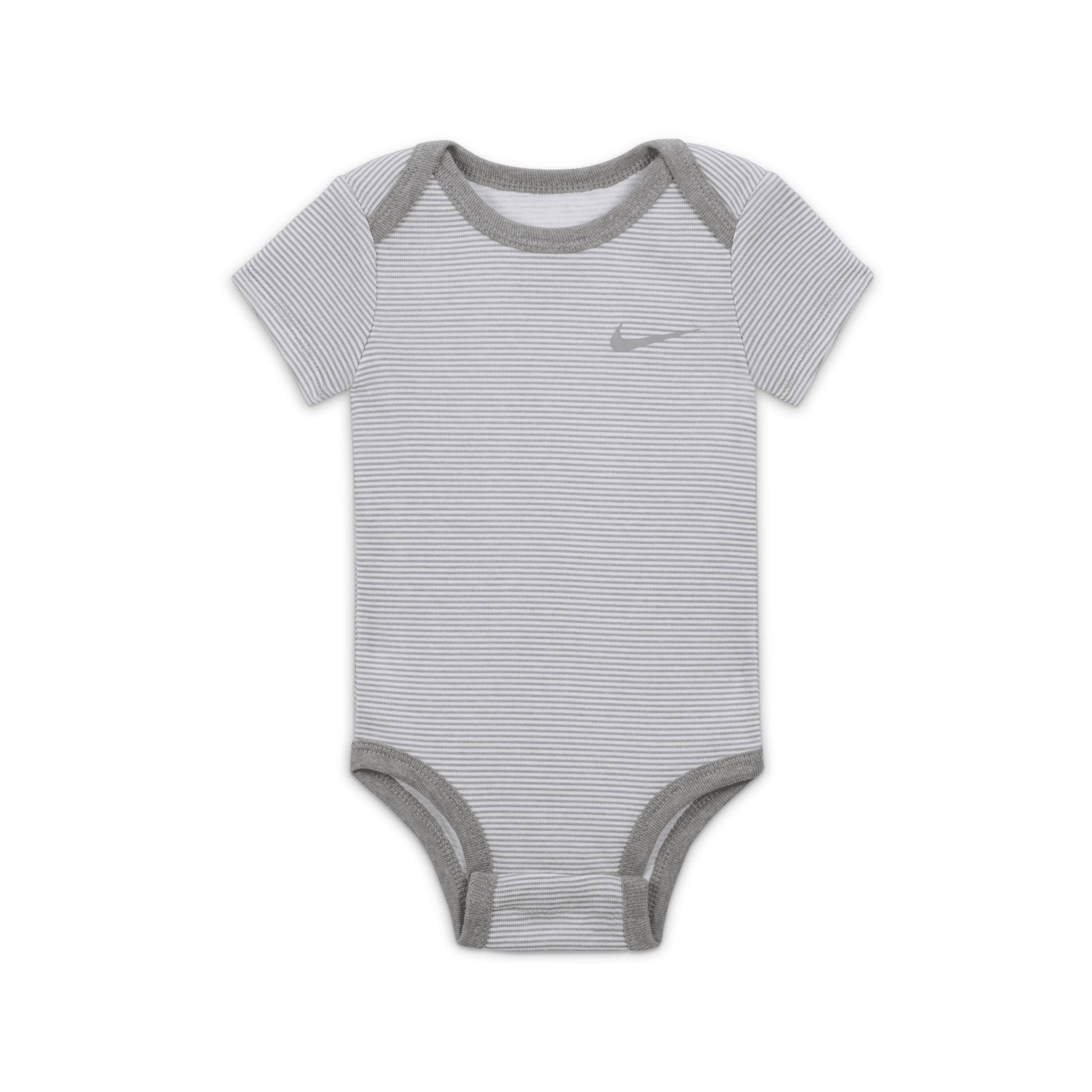 Nike Baby Essentials rompertjes voor baby's (0-9 maanden 3 stuks) Grijs