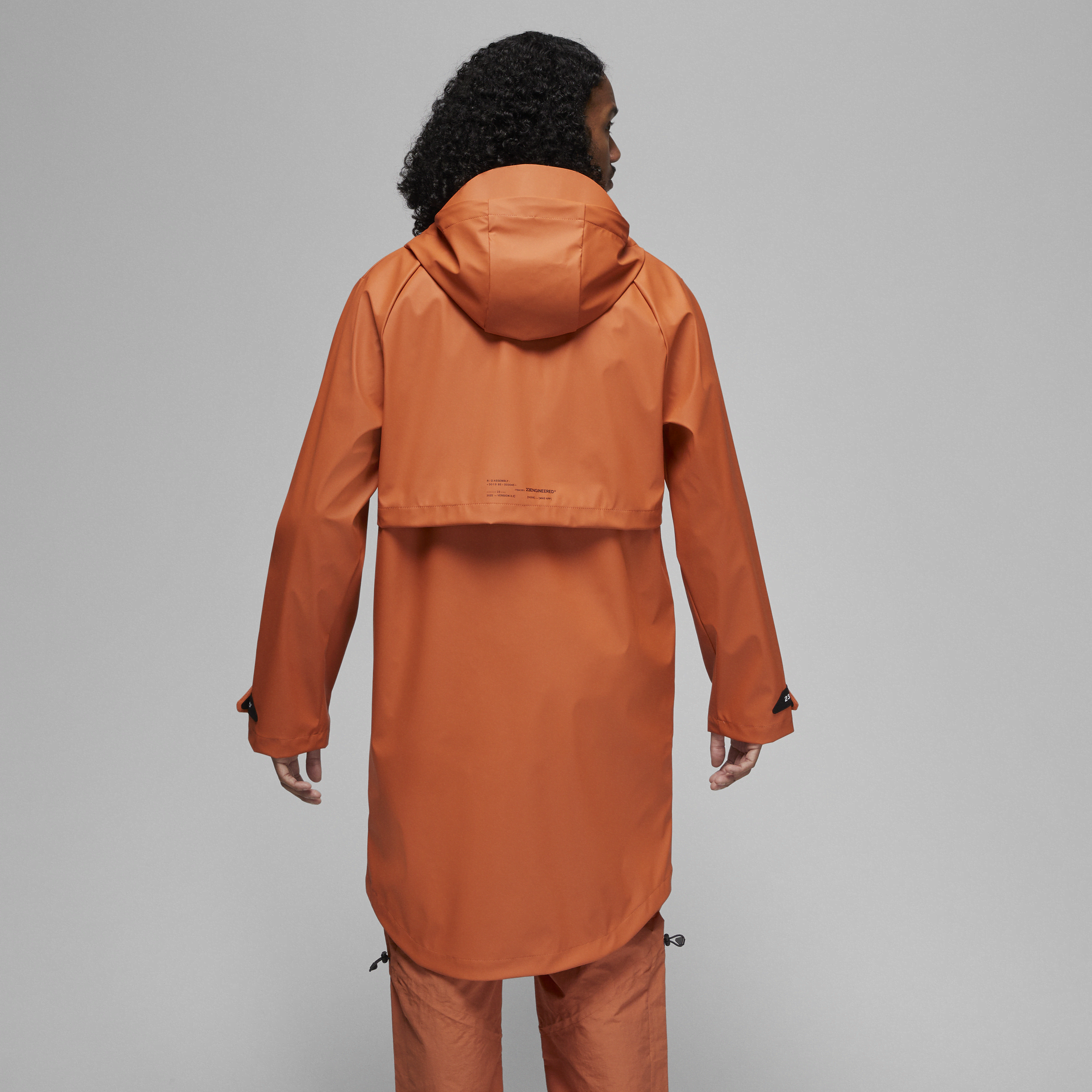 Veste trench Jordan 23 Engineered pour homme - Orange