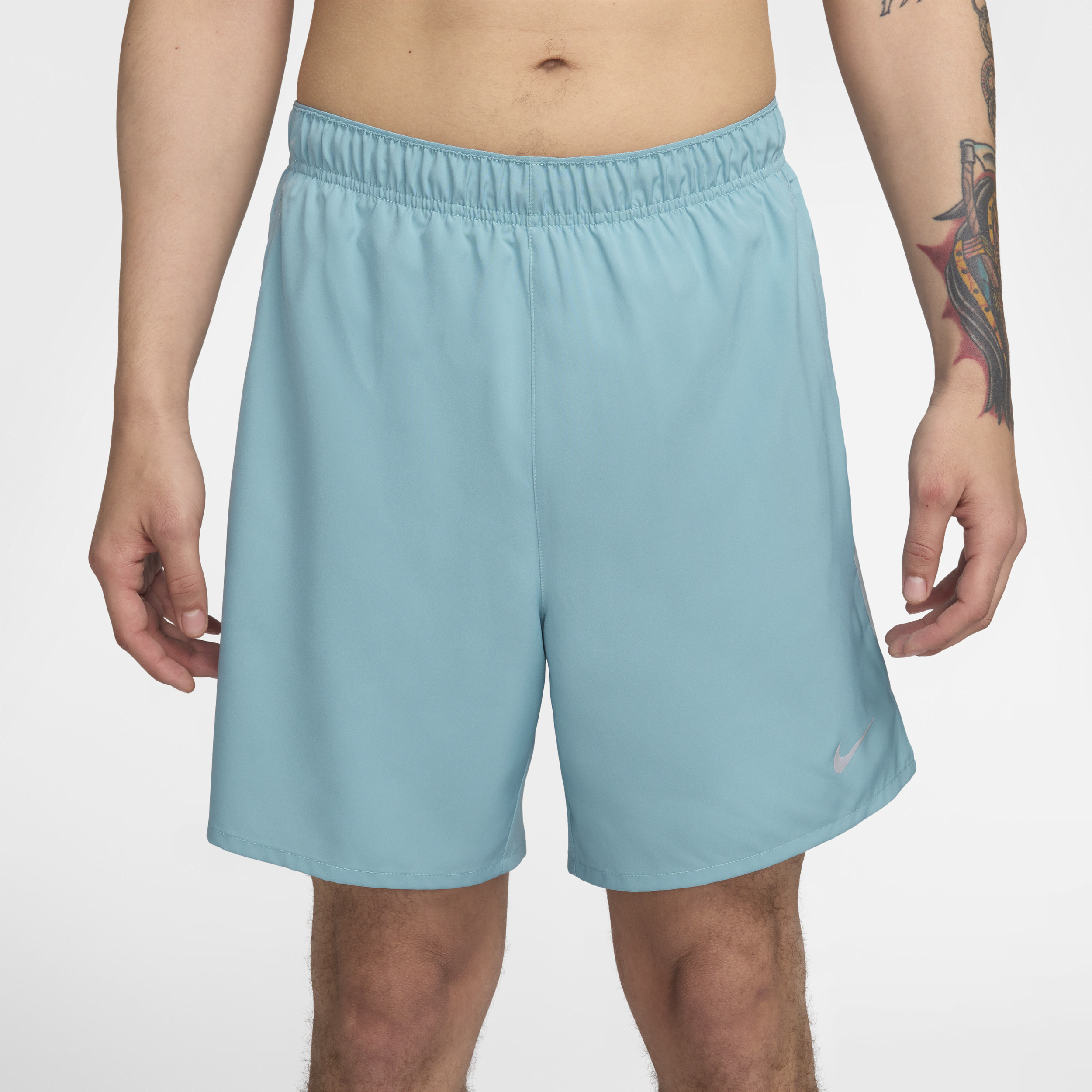 Short de running 2-en-1 18 cm Dri-FIT Nike Challenger pour homme - Bleu