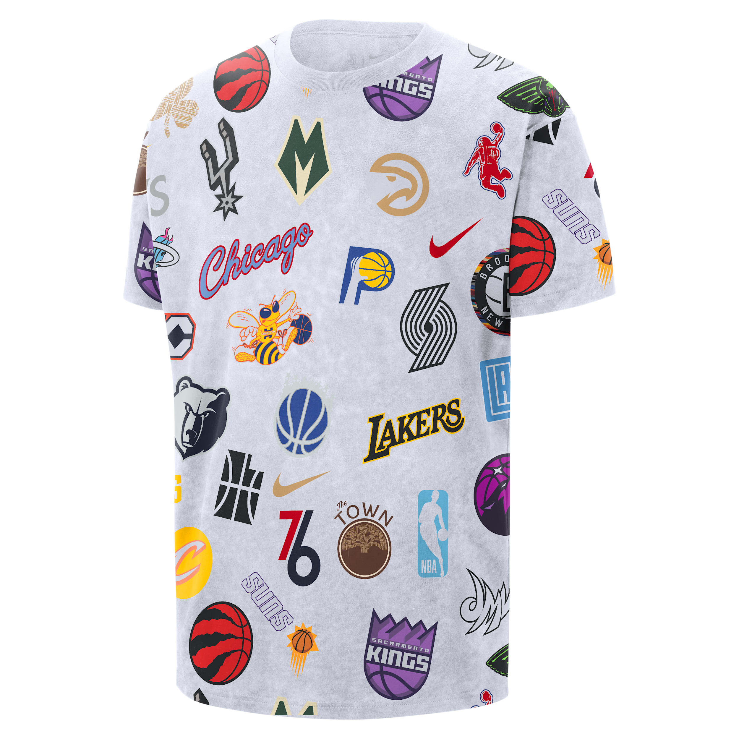 Team 31 Mens Nike NBA T-Shirt - White - Cotton