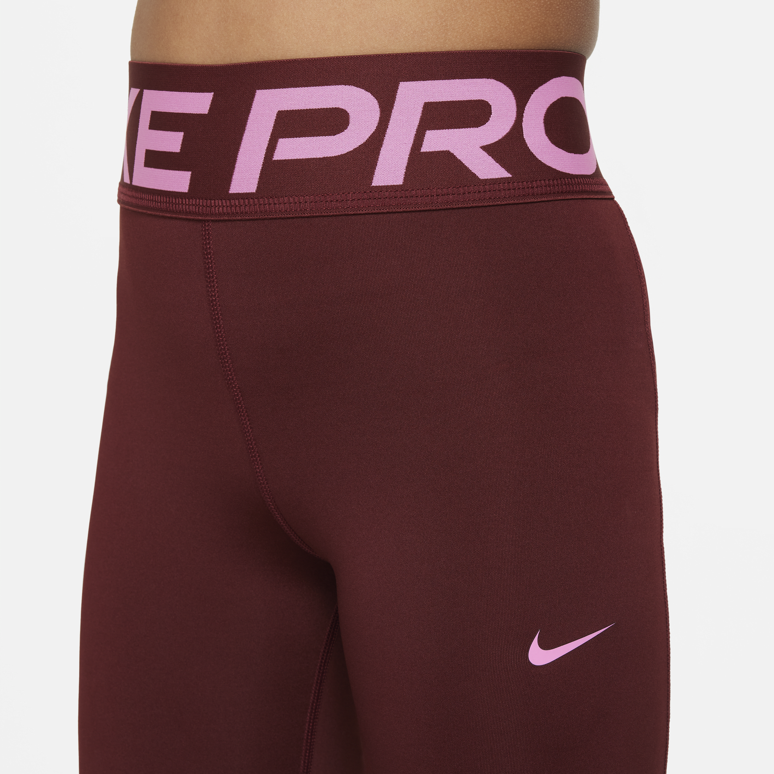 Nike Pro Dri-FIT legging voor meisjes Rood