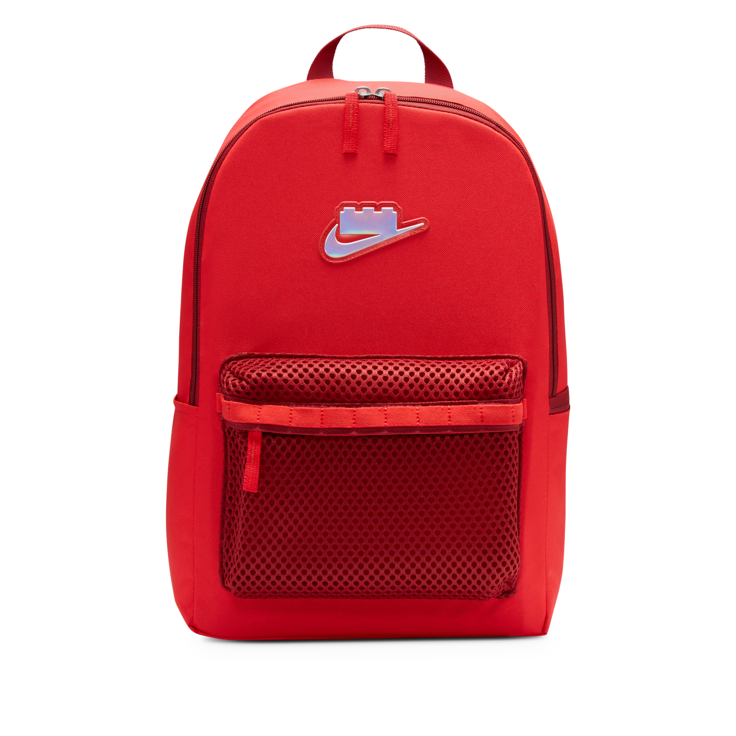 Nike x LEGO Collection Heritage rugzak (25 liter) - Rood