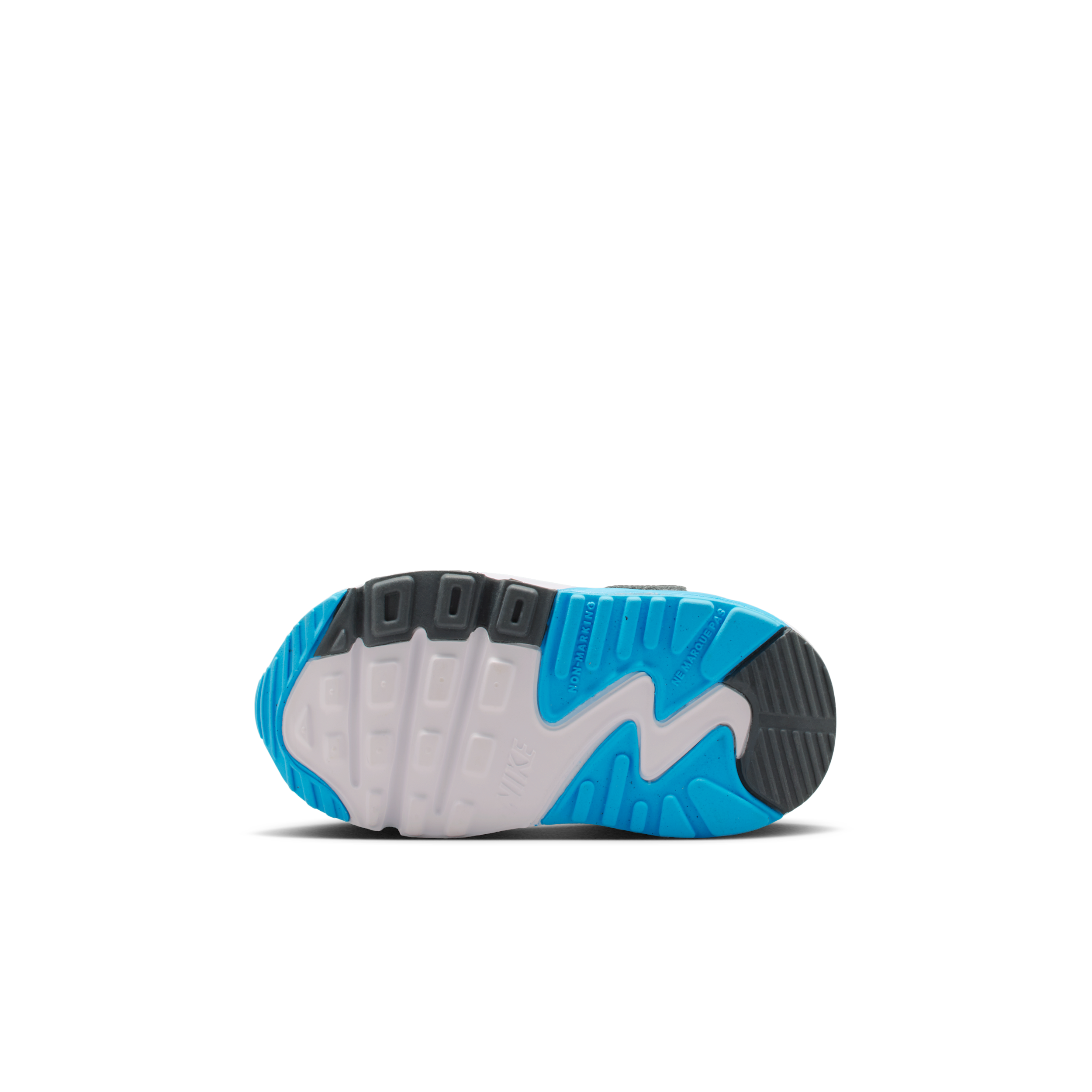 Thumbnail - Nike Air Max 90 EasyOn Schuh für Babys und Kleinkinder - Grau
