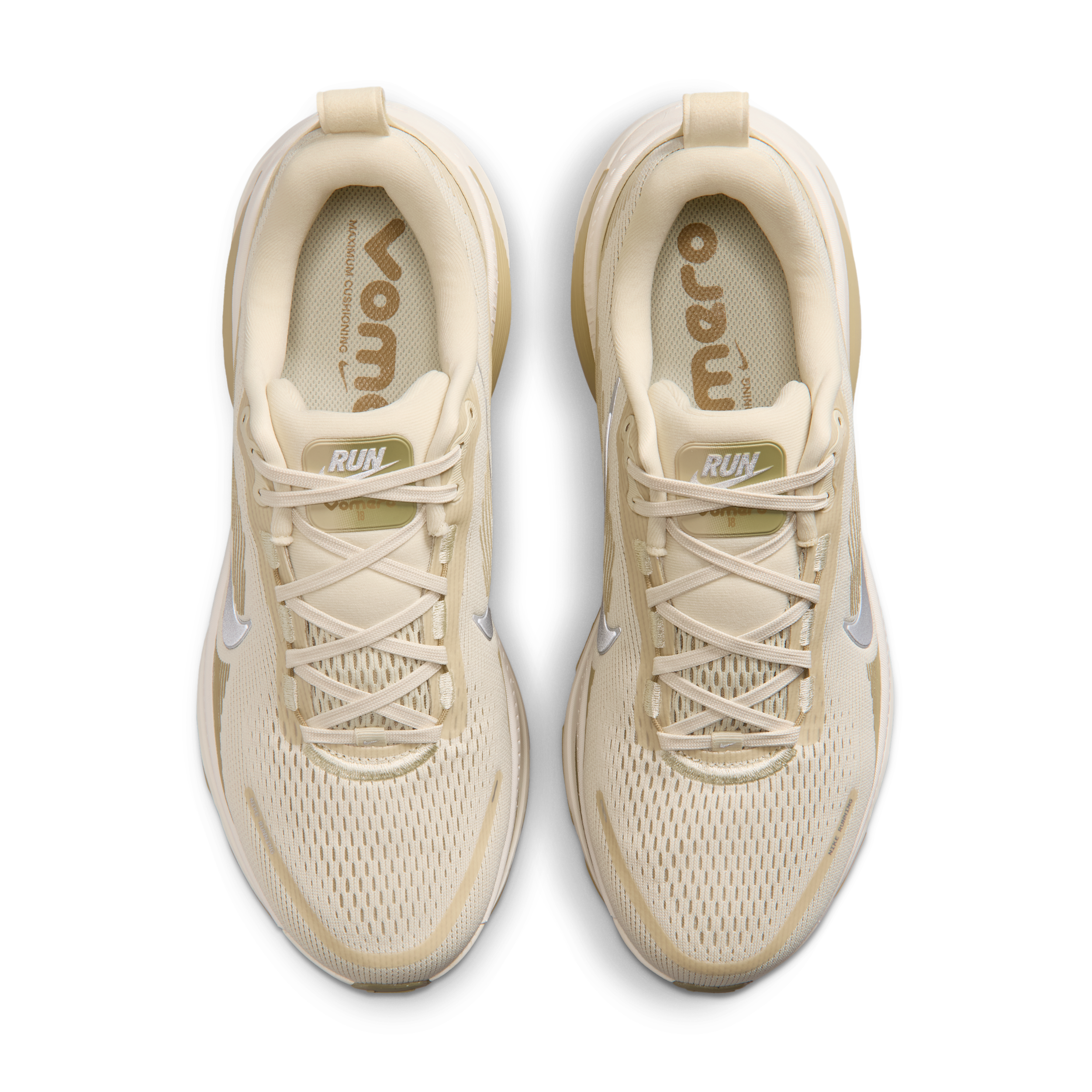 Nike Vomero 18 Light Khaki / Metallic Silver, vue 4