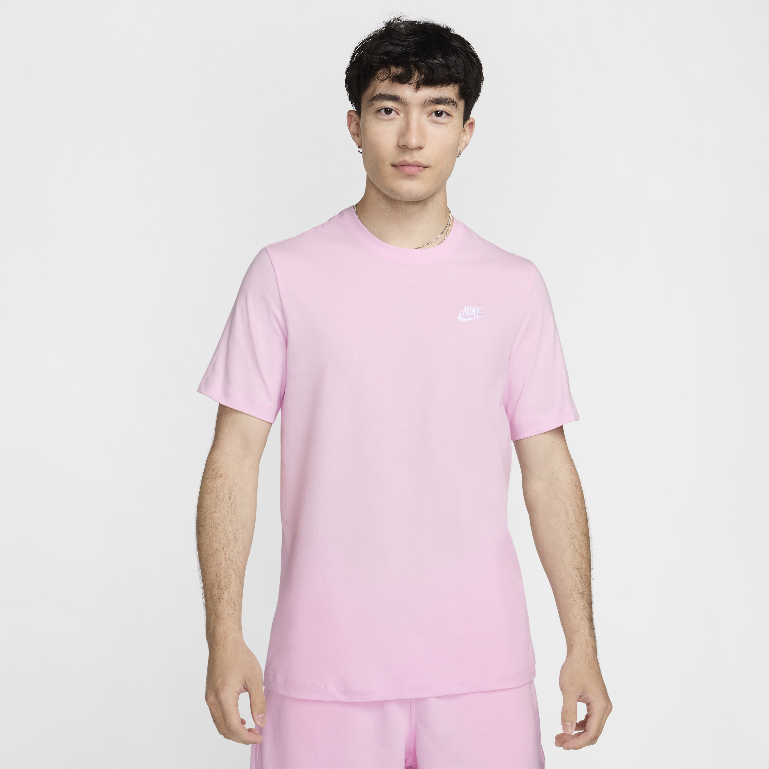 t-shirt-nike-sportswear-club-pour-homme-rose-xl-ar4997-667