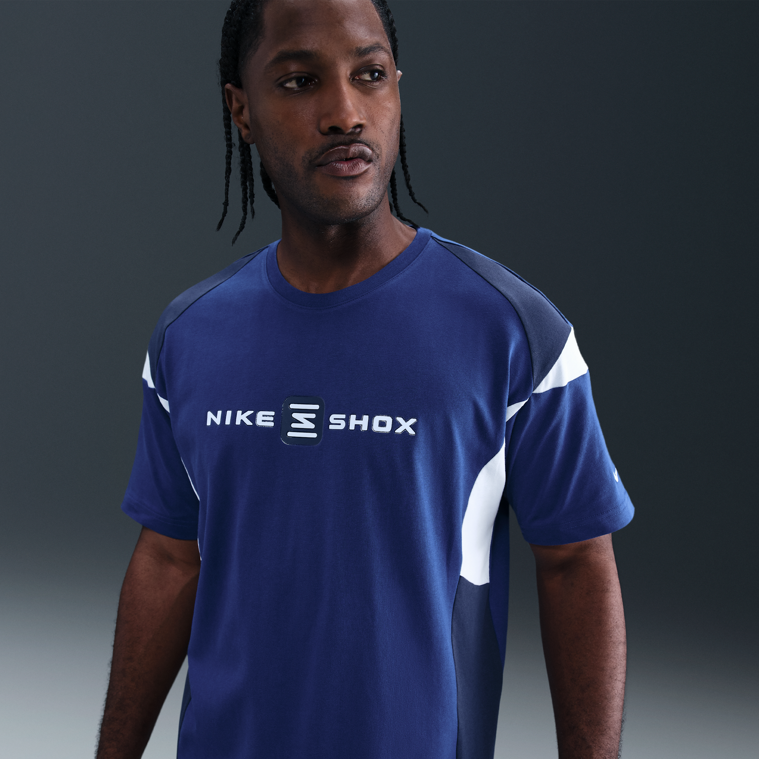 Thumbnail - Nike Shox T-Shirt (Herren) - Blau