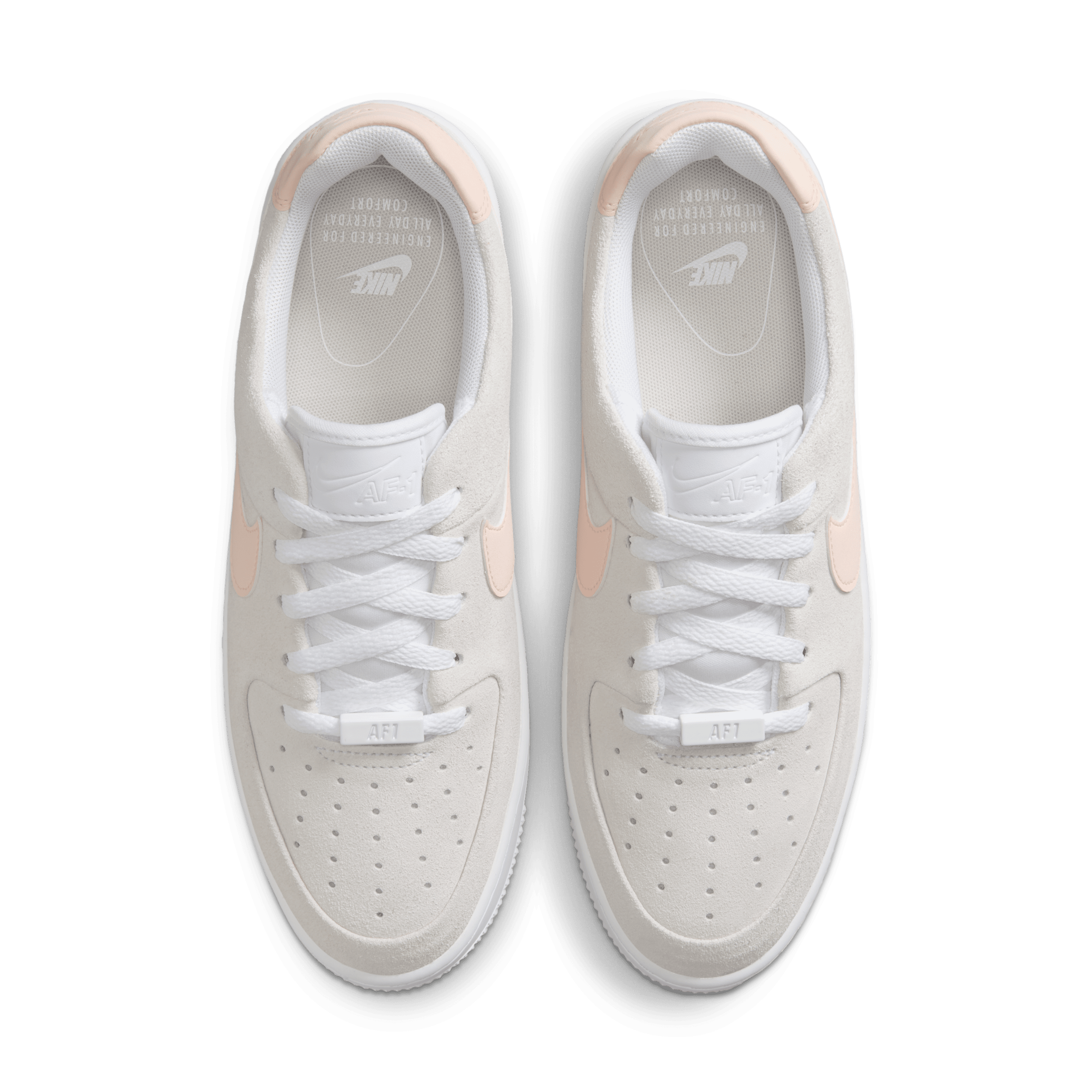 Chaussure Nike Air Force 1 Sage Low pour Femme - Blanc