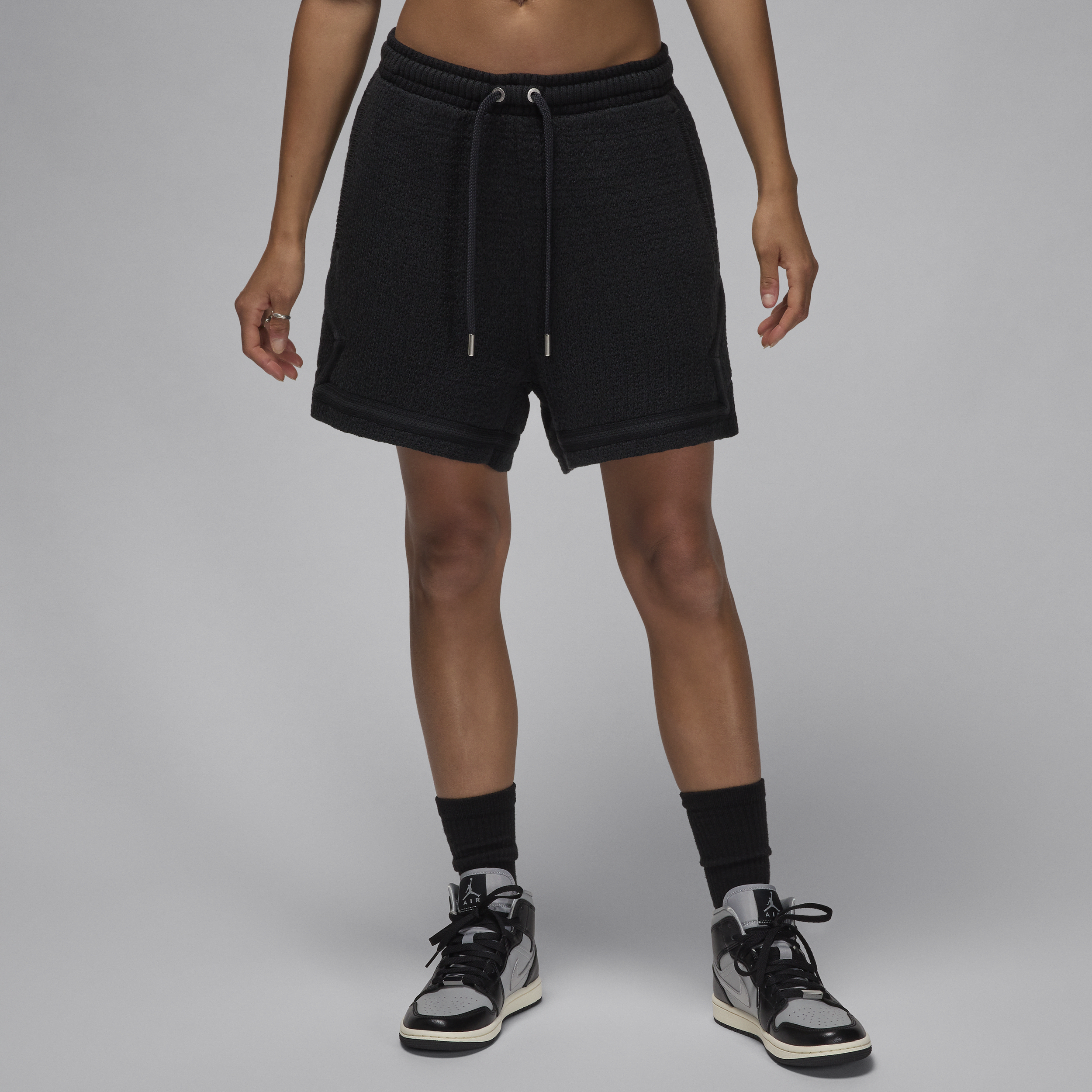 Short en maille Air Jordan pour femme - Noir