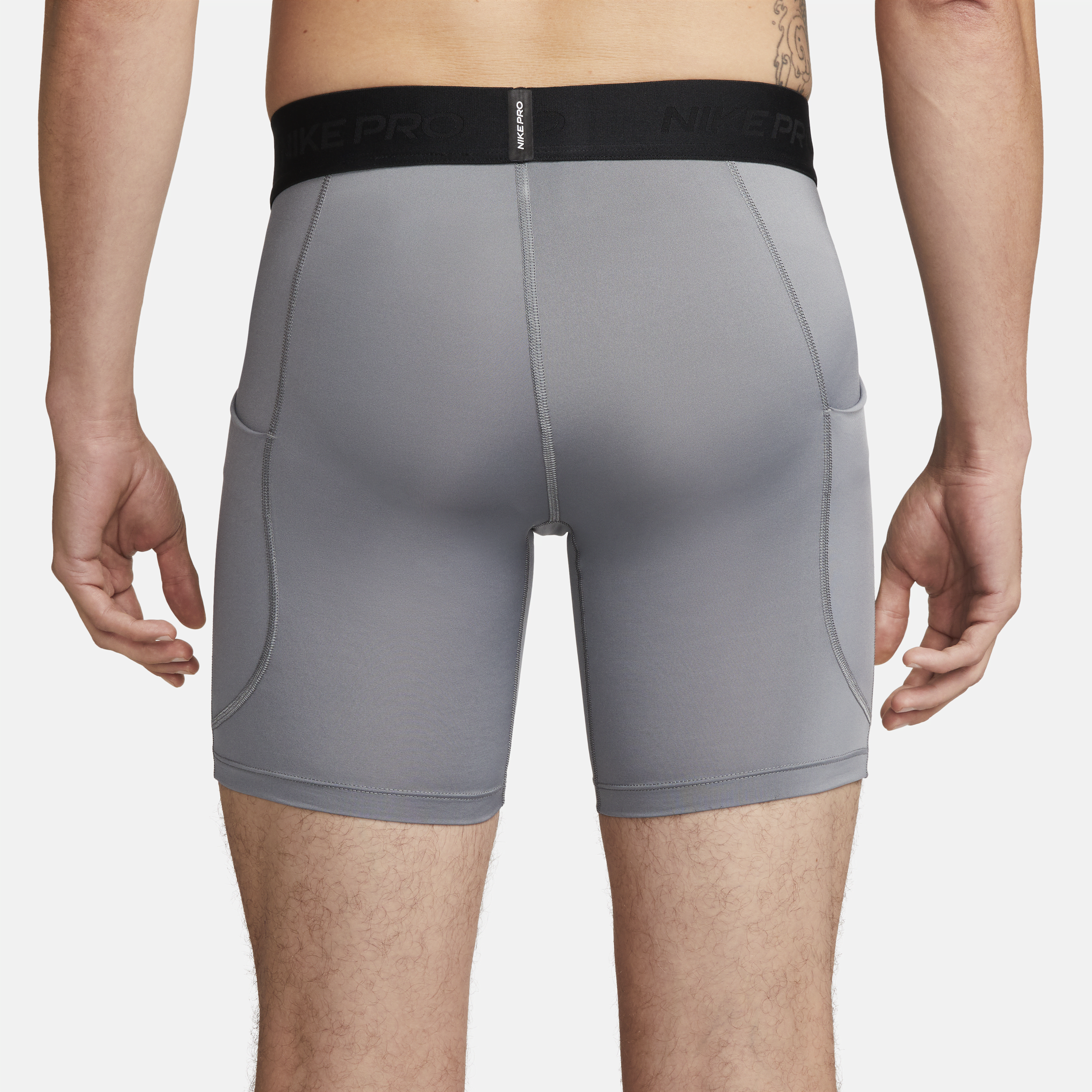 Short de fitness Nike Pro Dri-FIT pour homme - Gris