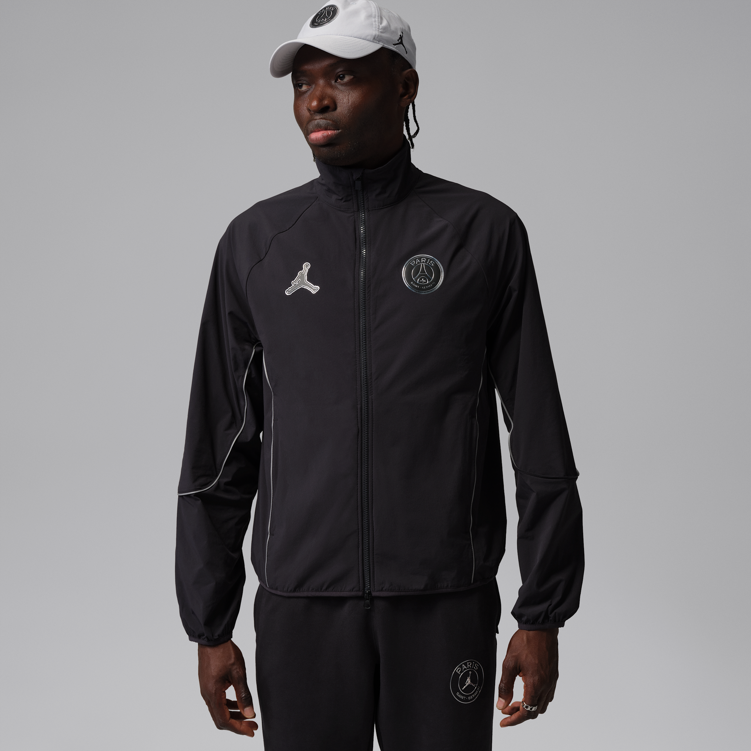 Giacca Jordan Dri-FIT Anthem Paris Saint-Germain – Uomo - Grigio