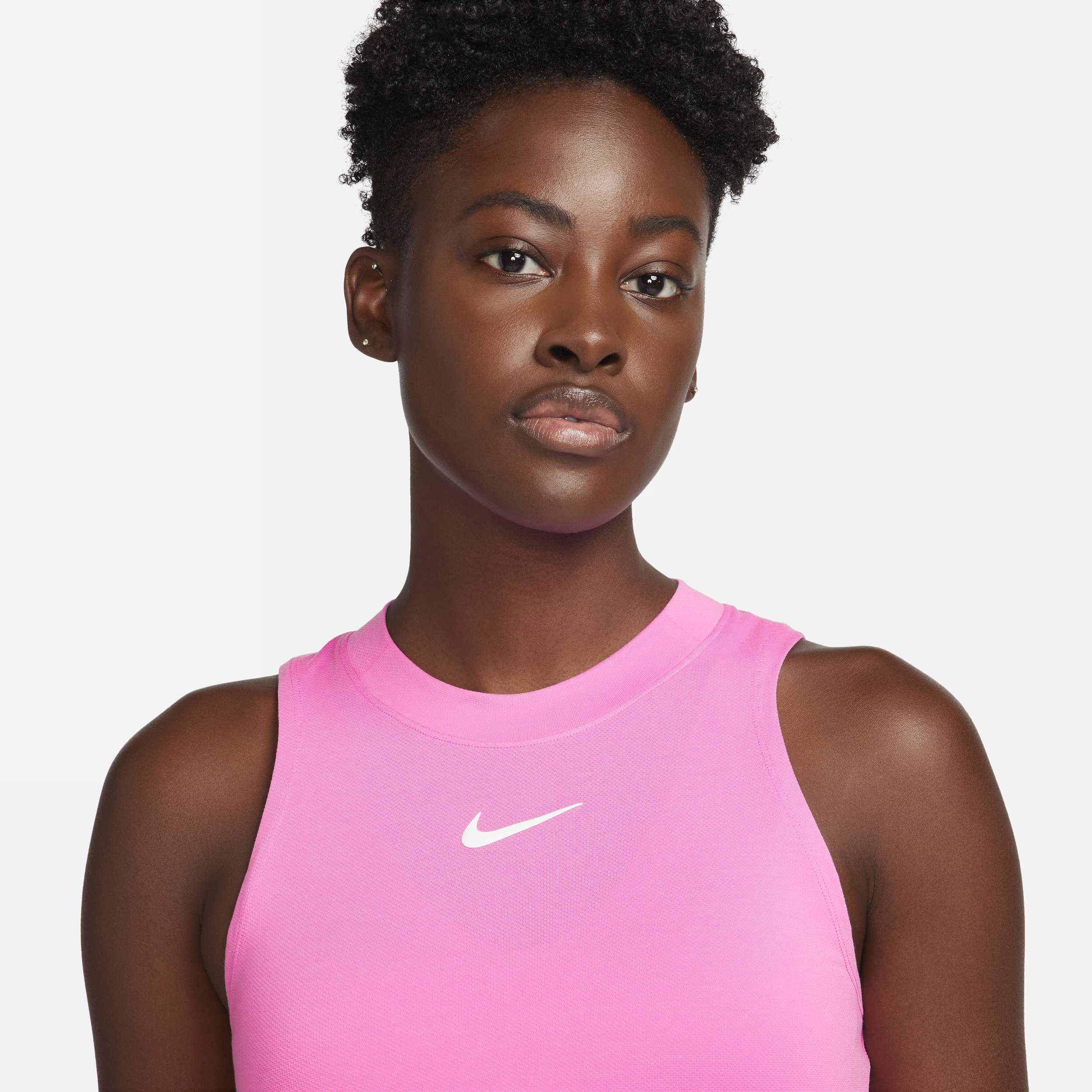 NikeCourt Advantage Dri-FIT tennistanktop voor dames Rood