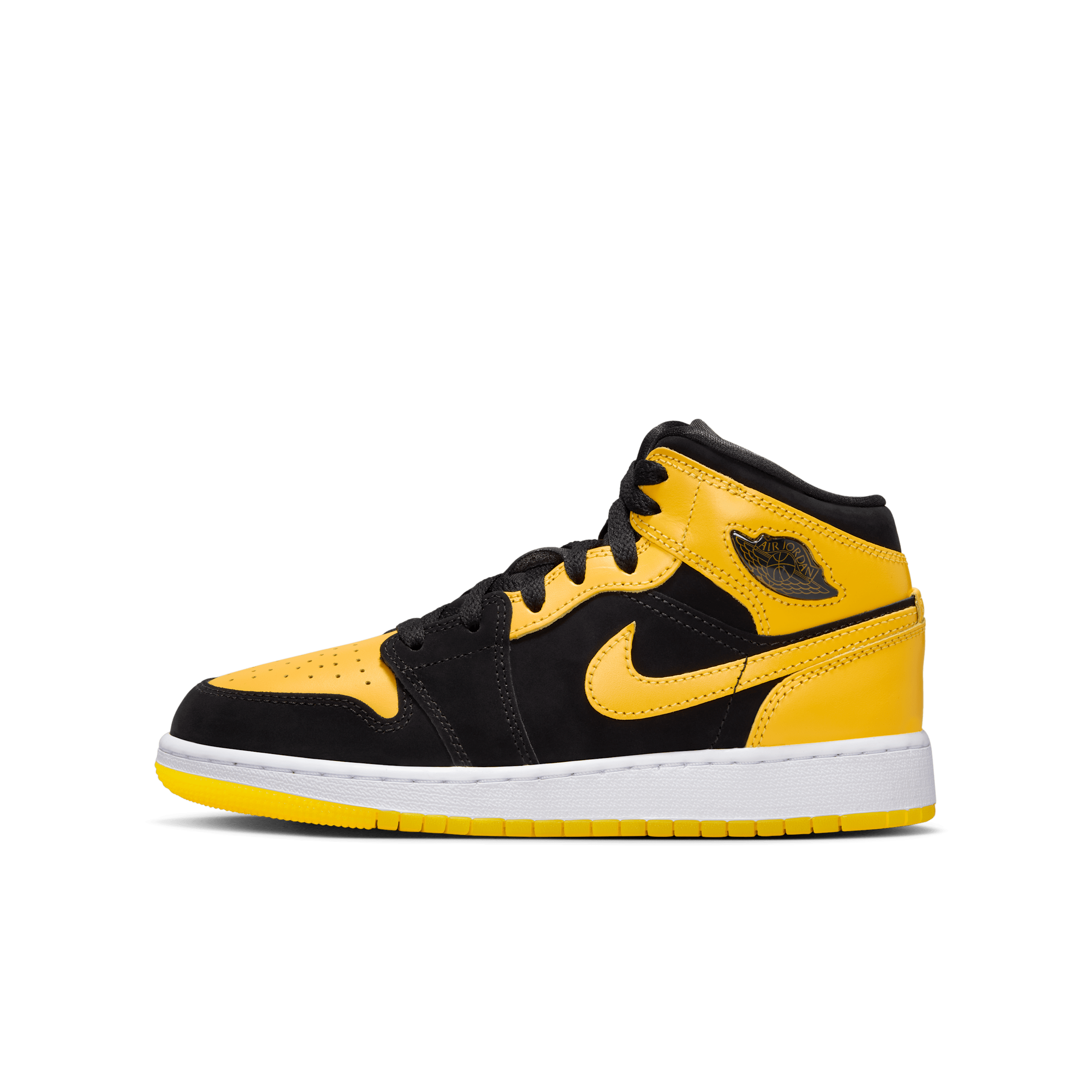 Chaussure Air Jordan 1 Mid SE pour ado - Noir