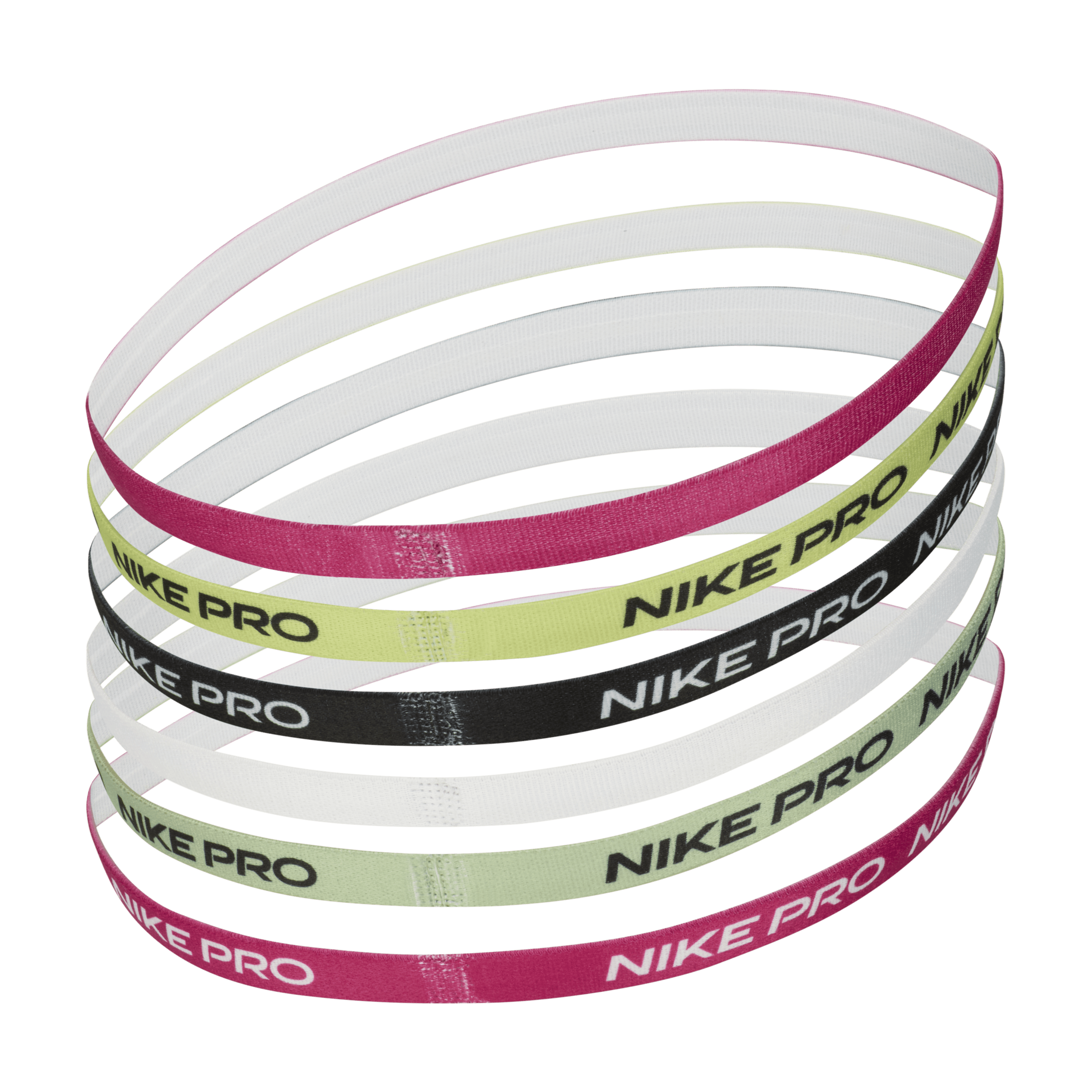 Nike Hoofdbanden met print (6 stuks) Roze