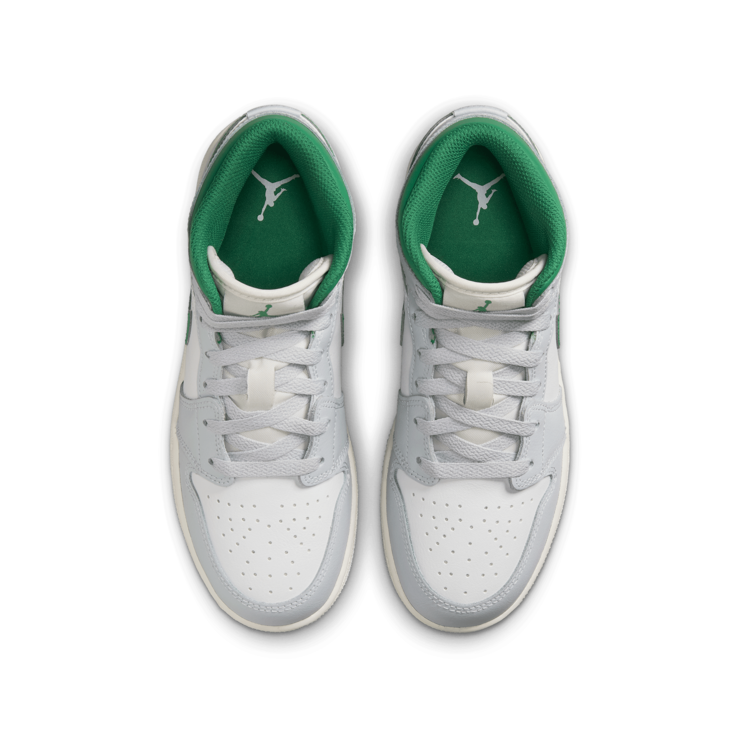 Jordan Air 1 Mid Kinderschoenen Wit