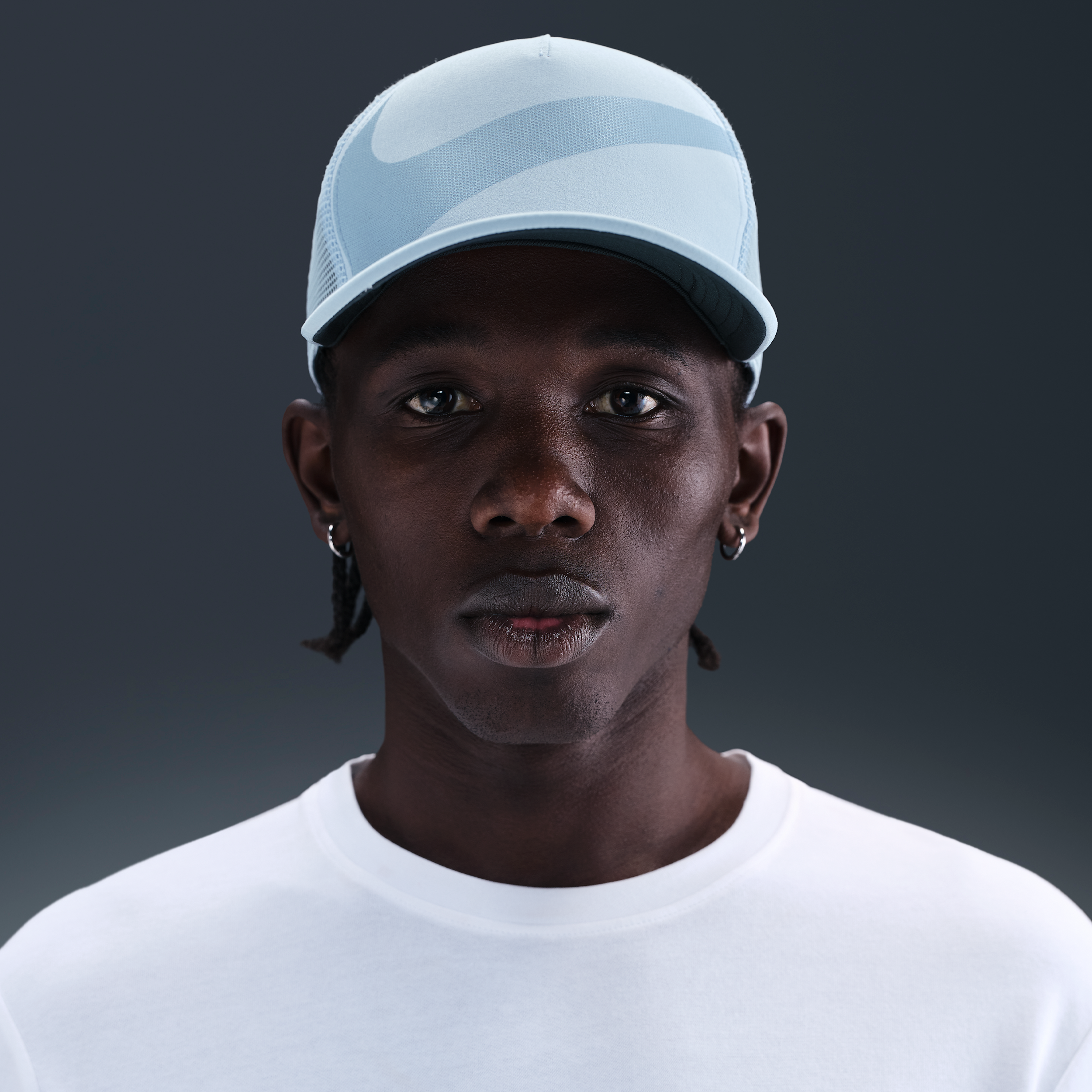 Nike Rise Dri-FIT Trucker Cap - Blue - Polyester/Elastane