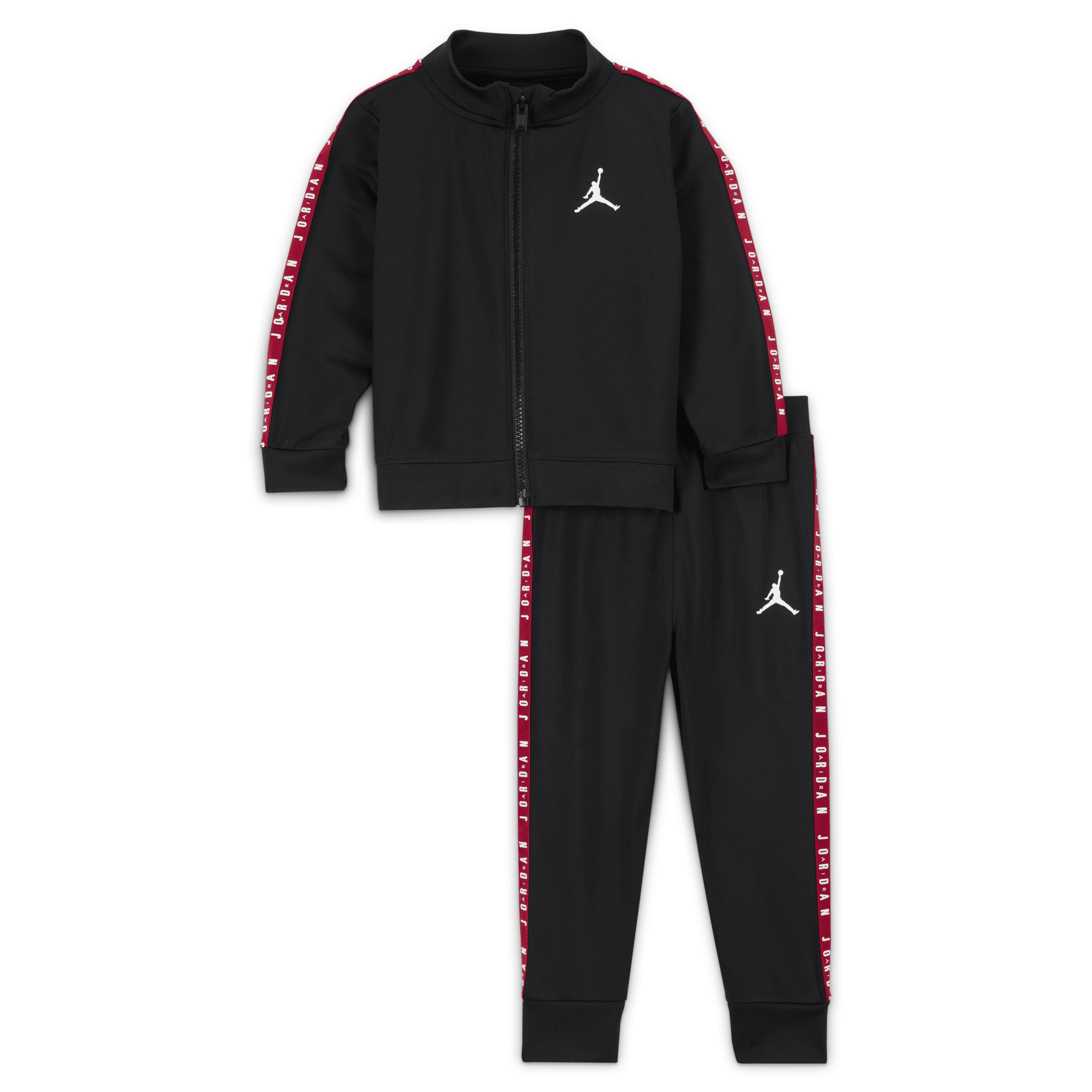 Ensemble deux pièces en maille Air Jordan pour bébé (12-24 mois) - Noir