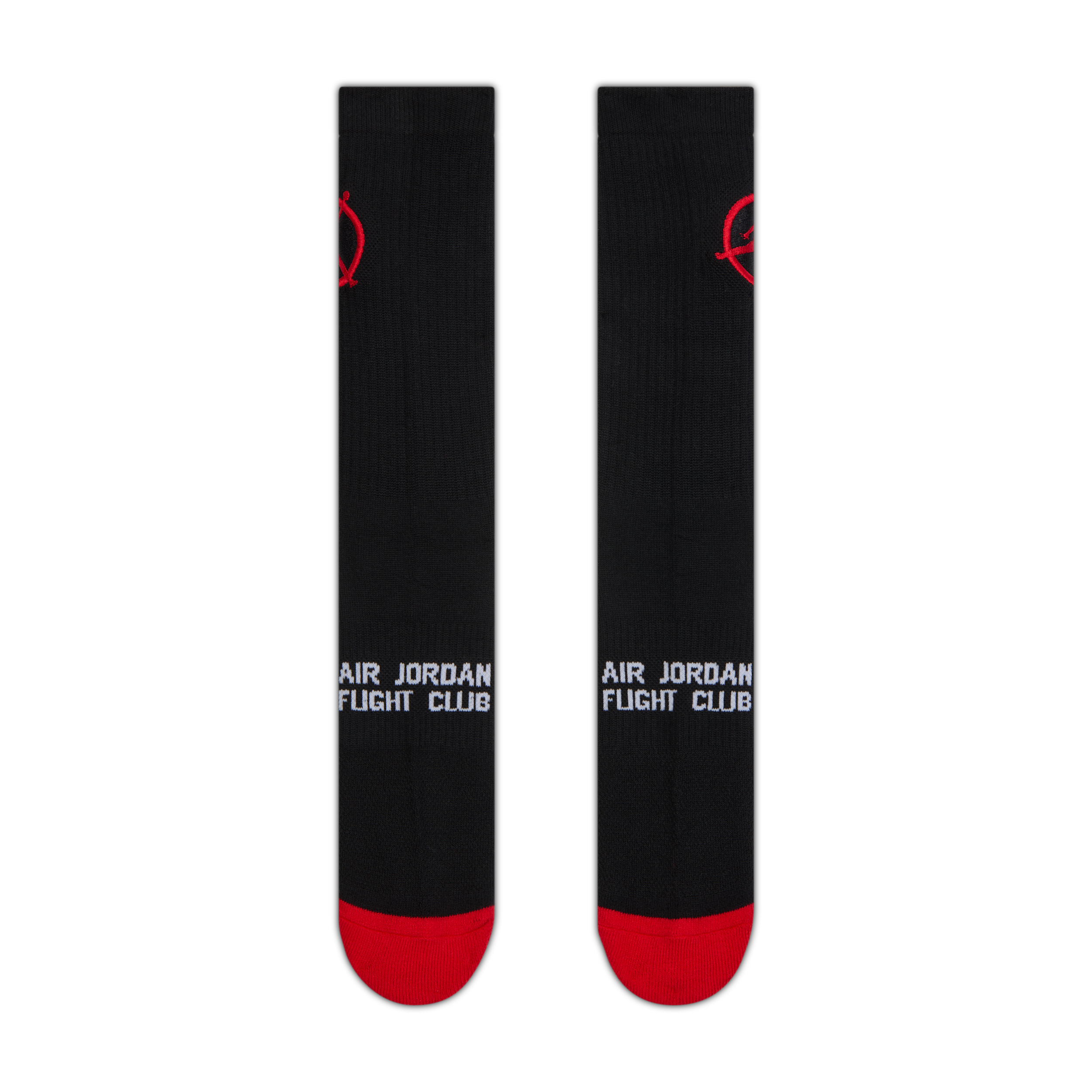 Thumbnail - Jordan Flight Club gepolsterte Crew-Socken - Schwarz