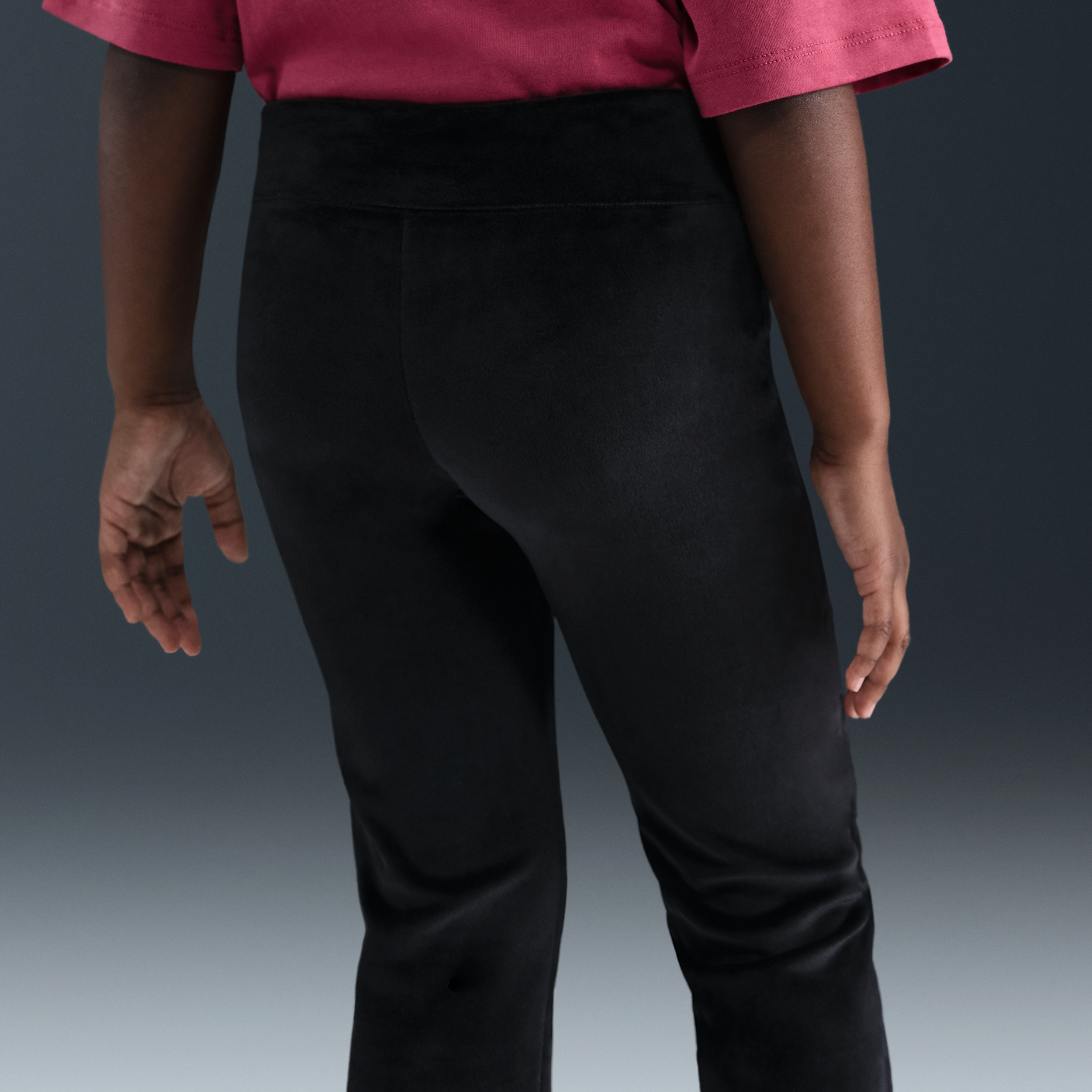 Thumbnail - Nike Velours-Leggings (jüngere Kinder) - Schwarz