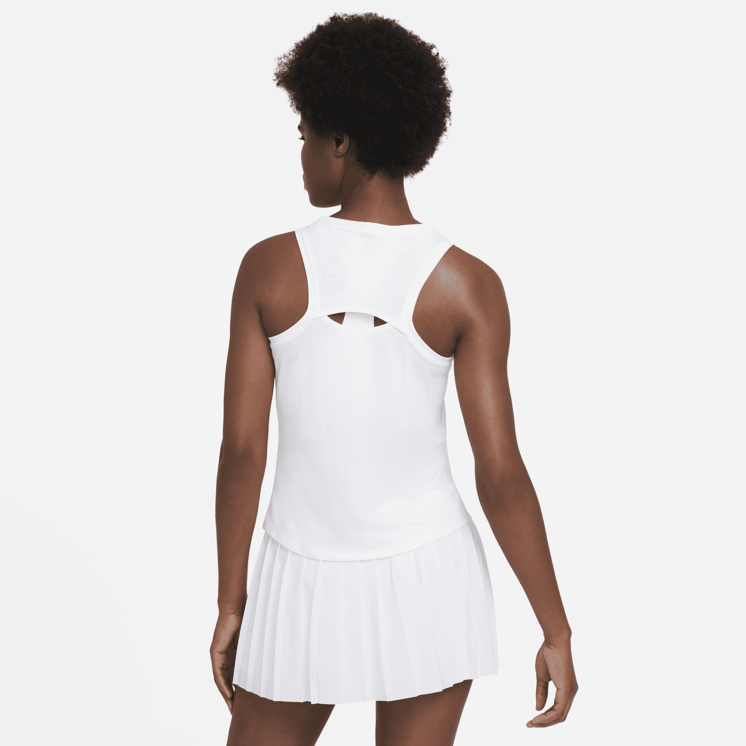 Débardeur de tennis NikeCourt Victory pour Femme - Blanc