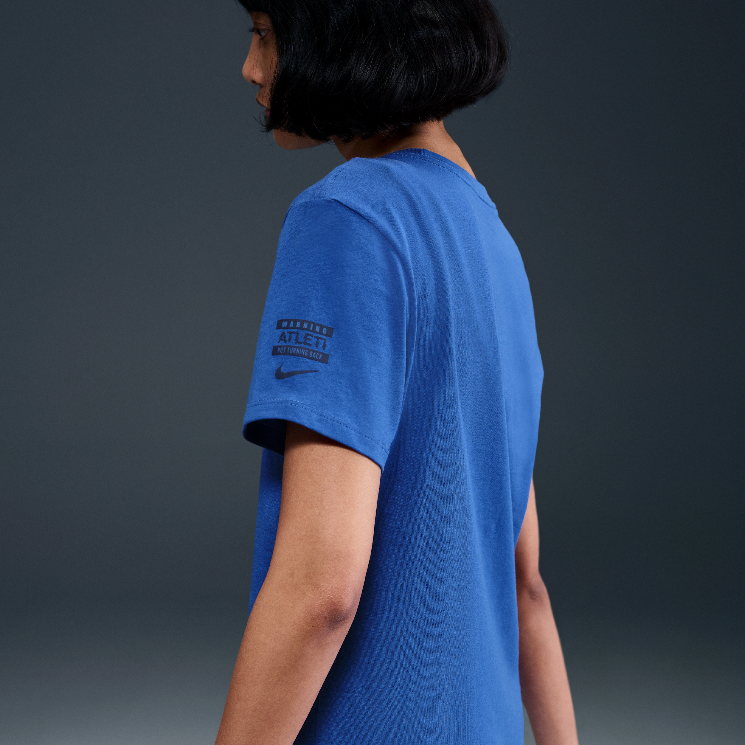 Thumbnail - Atlético Madrid Nike Fußball-T-Shirt (Damen) - Blau