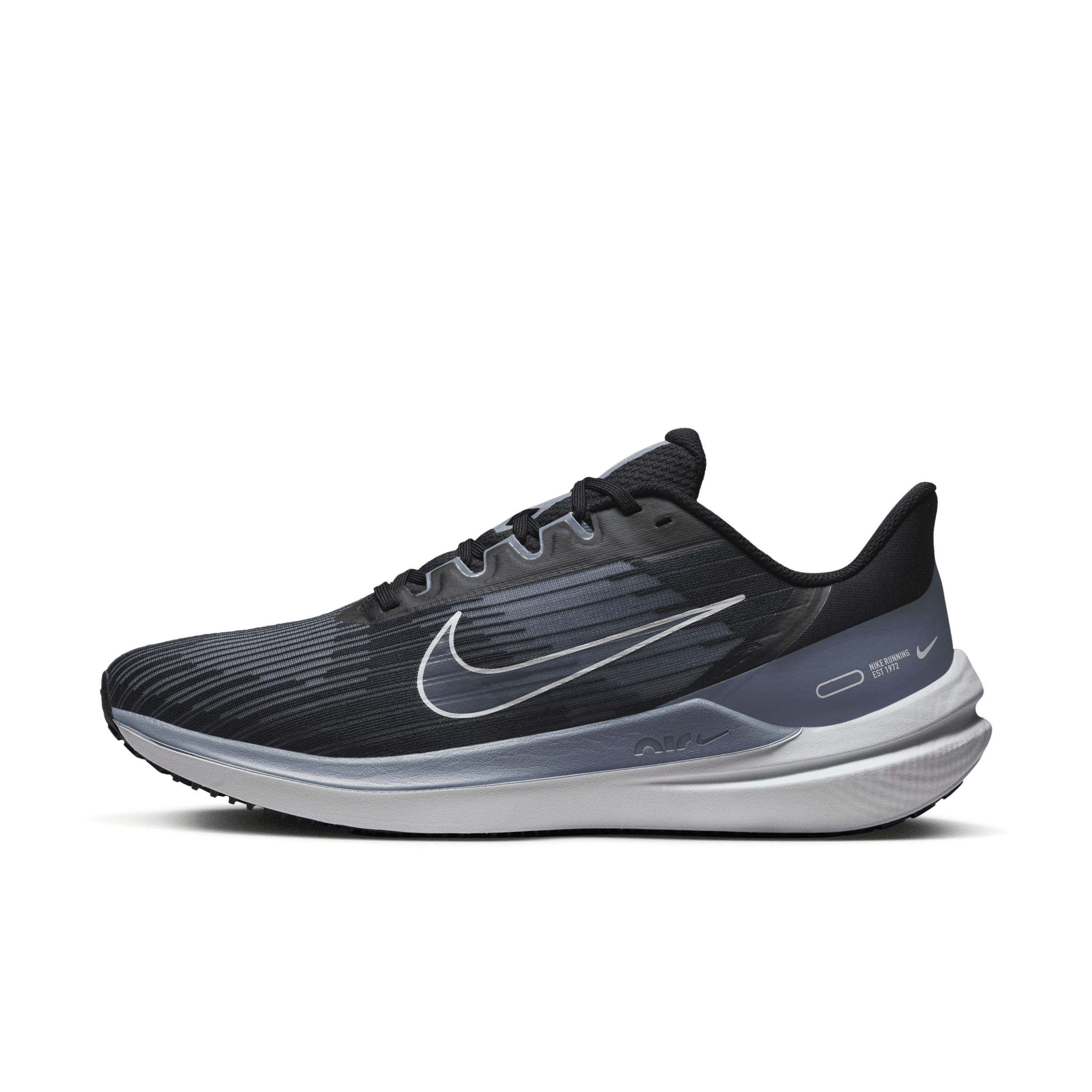 Nike Winflo 9 Men's Road Running Shoes - Black - DD6203-008