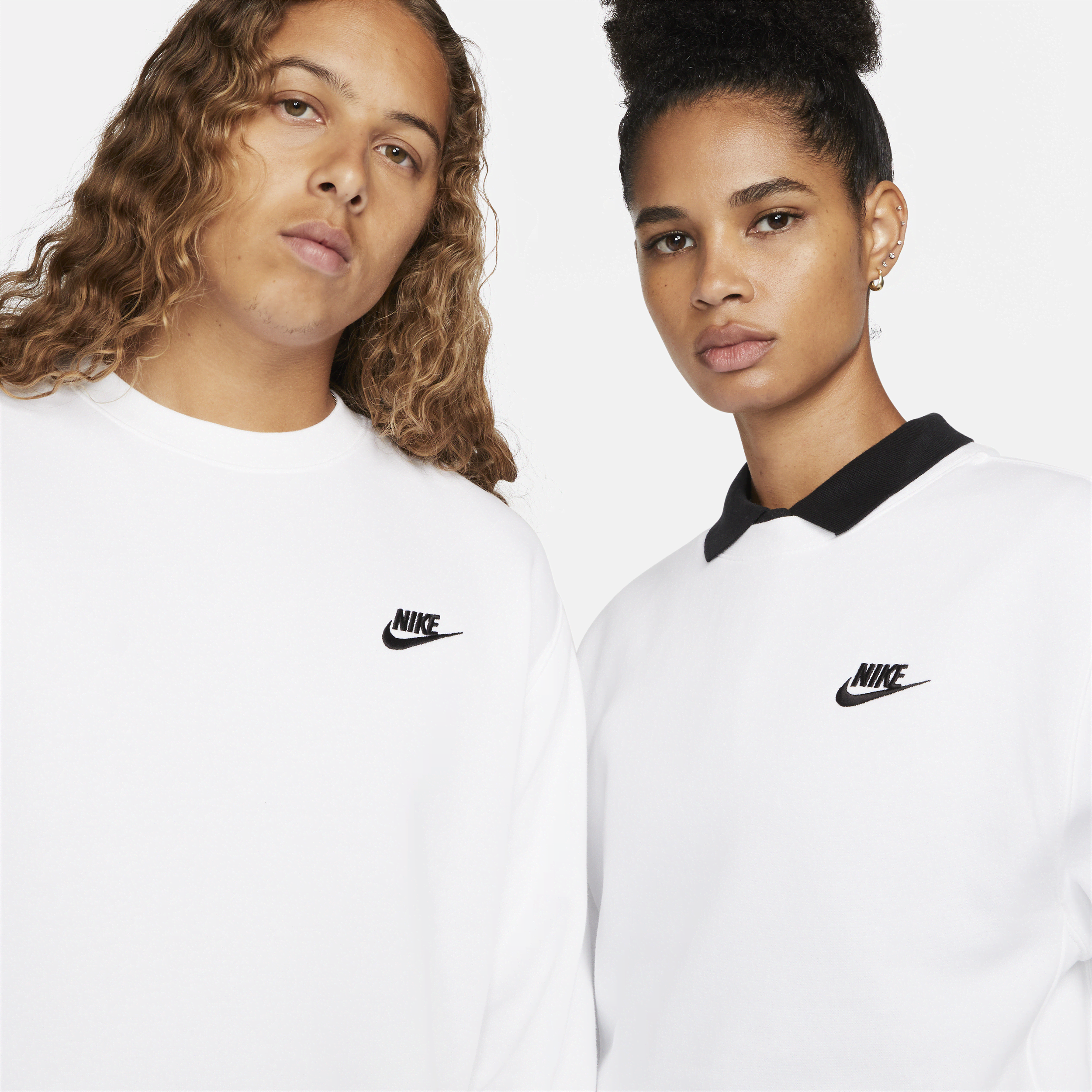 Haut Nike Sportswear Club Fleece pour Homme - Blanc