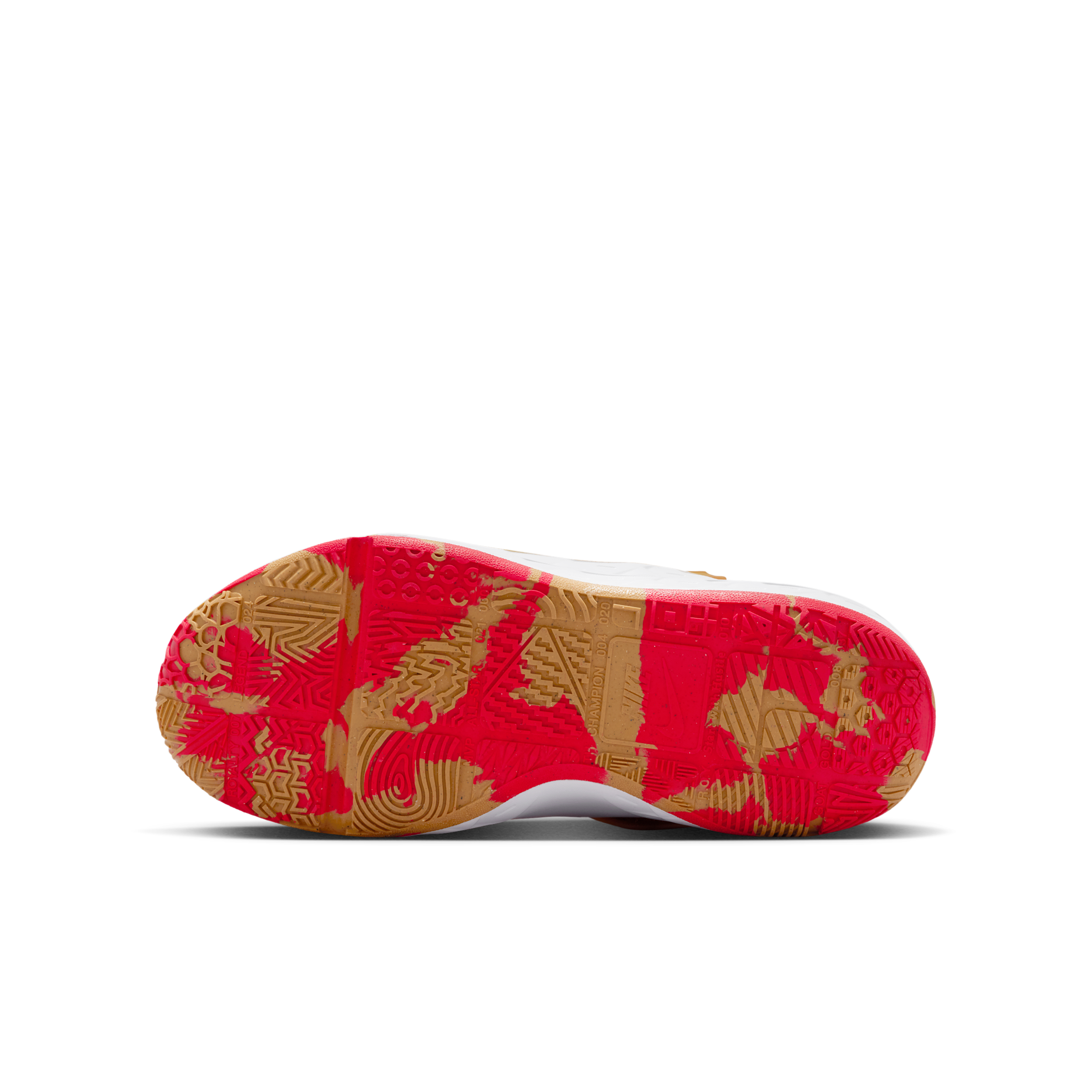 Chaussure de basket Nike Team Hustle D 12 pour ado - Rouge - HF6279-603