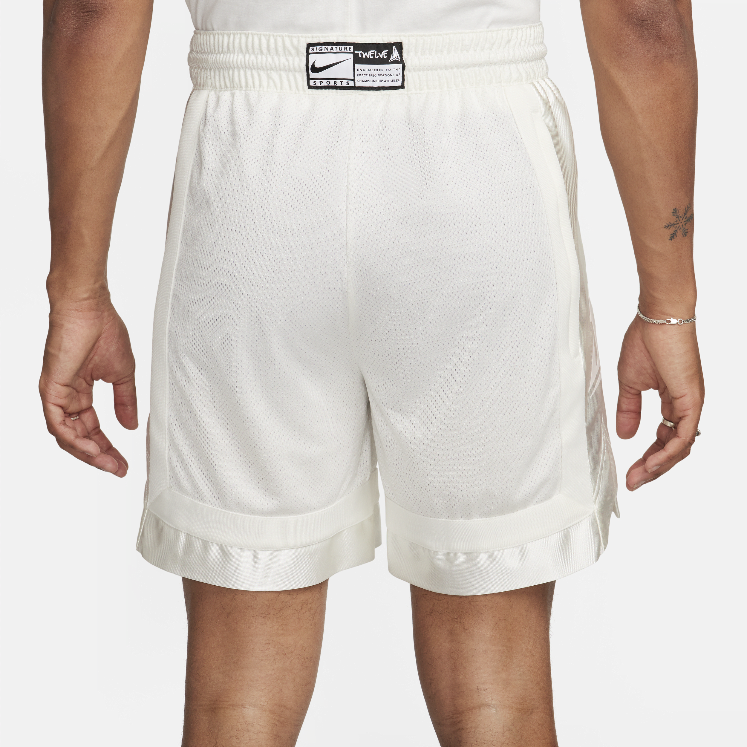 Nike Ja Dri-FIT DNA basketbalshorts voor heren (15 cm) Wit
