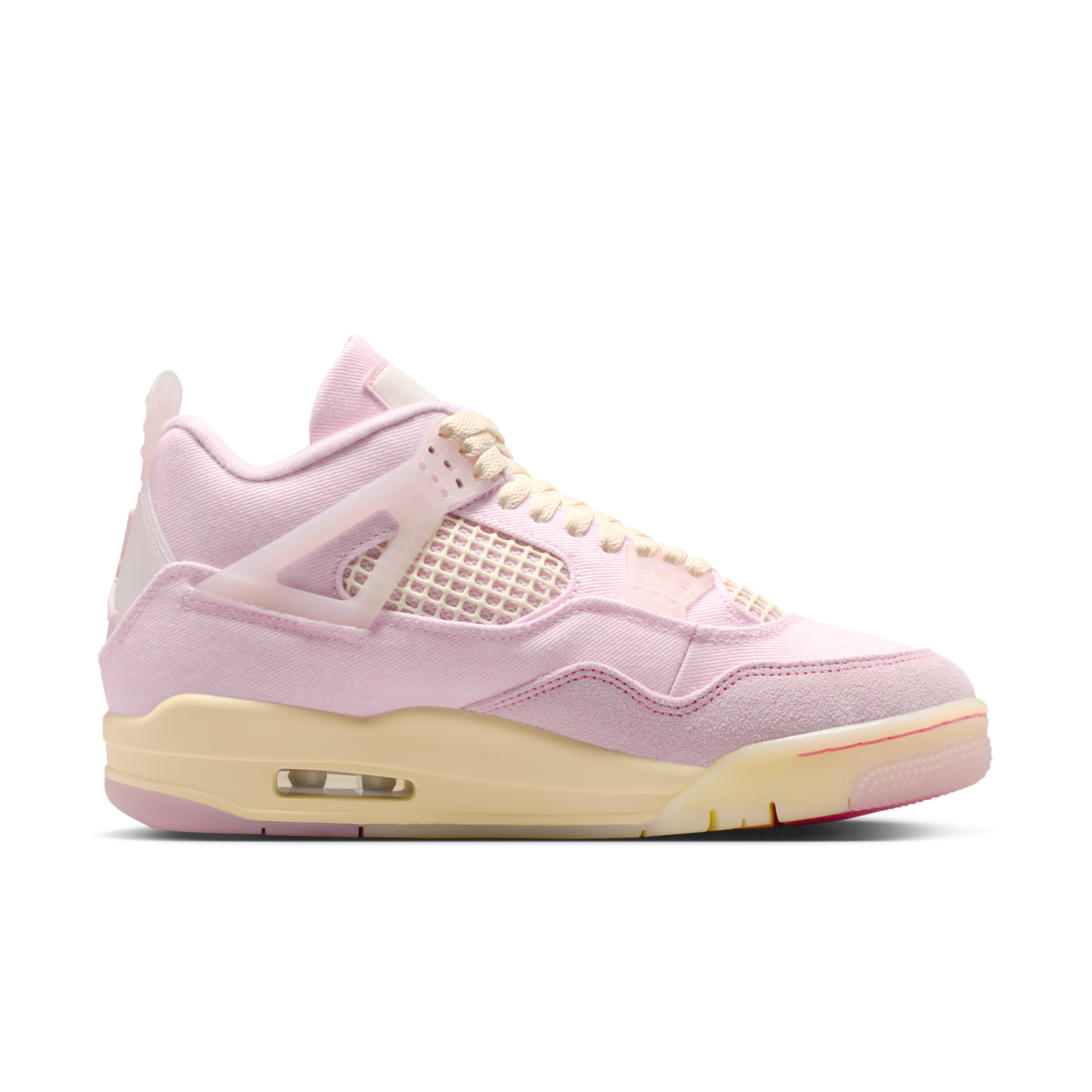 Air Jordan 4 Retro "Pearl Pink and Iced Carmine"-sko til kvinder - Pink - IB6716-600