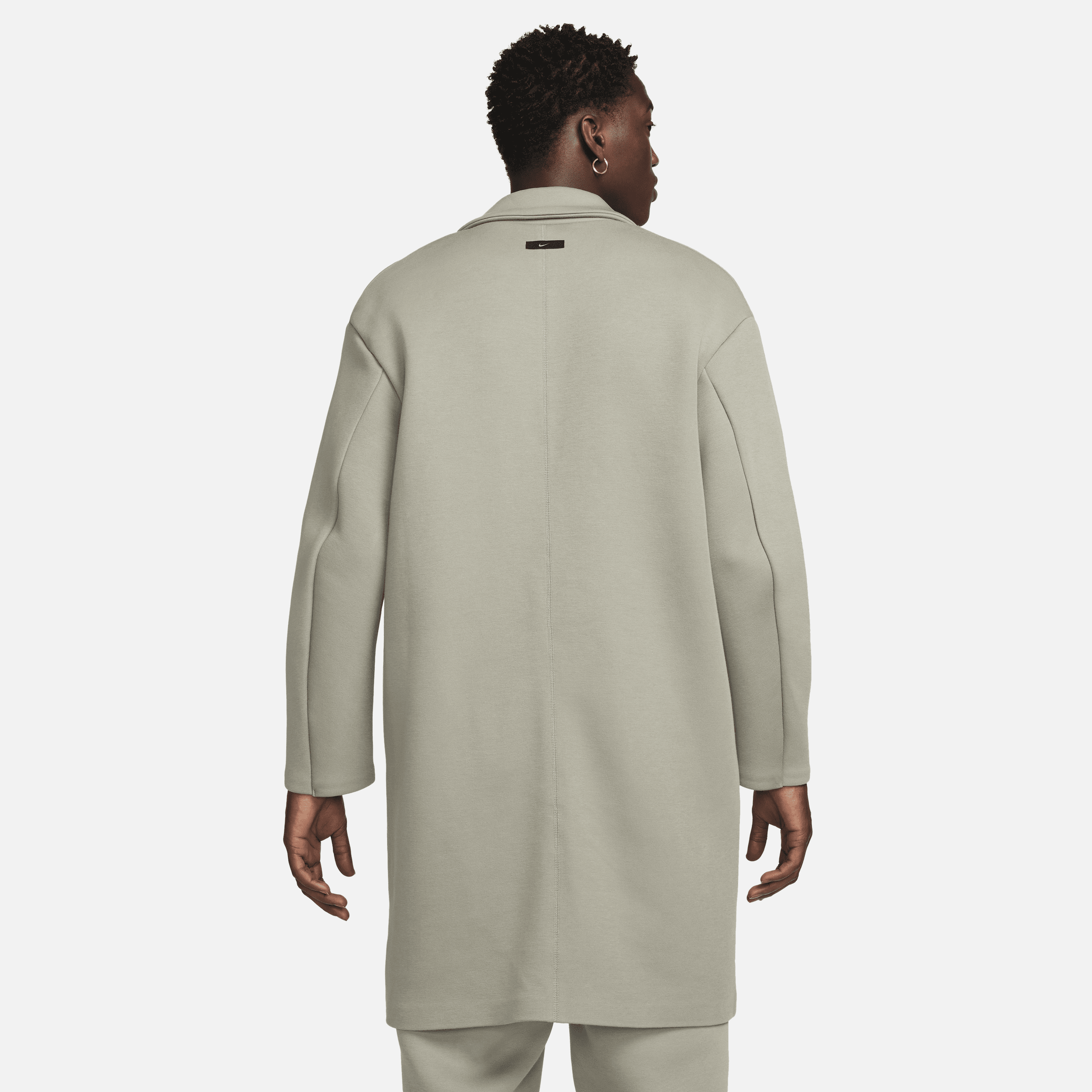 Nike Sportswear Tech Fleece Reimagined trenchcoat met ruimvallende pasvorm voor heren Grijs