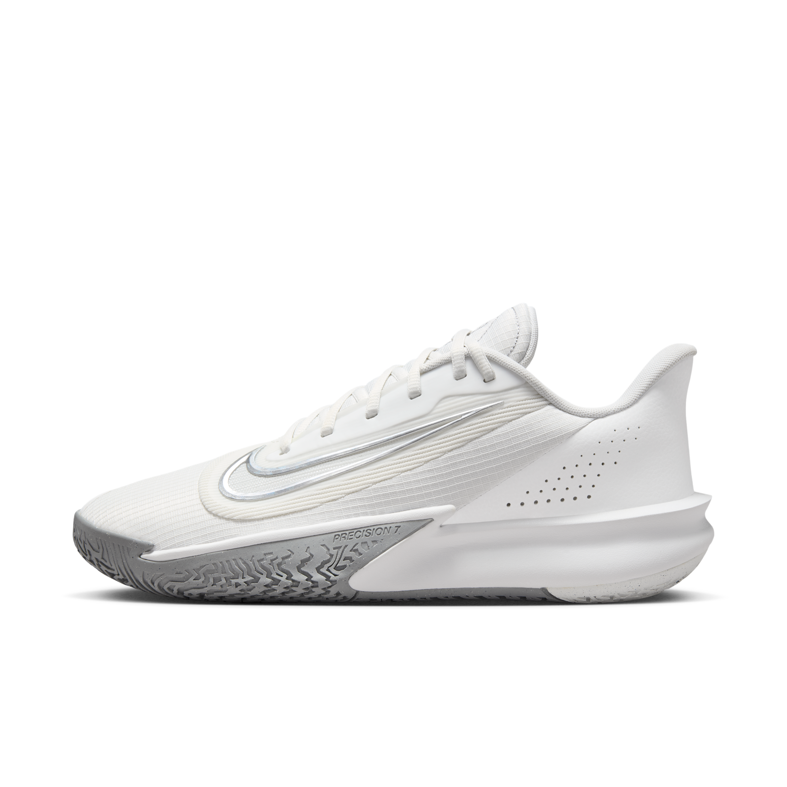 Thumbnail - Nike Precision 7 Basketballschuh - Weiß