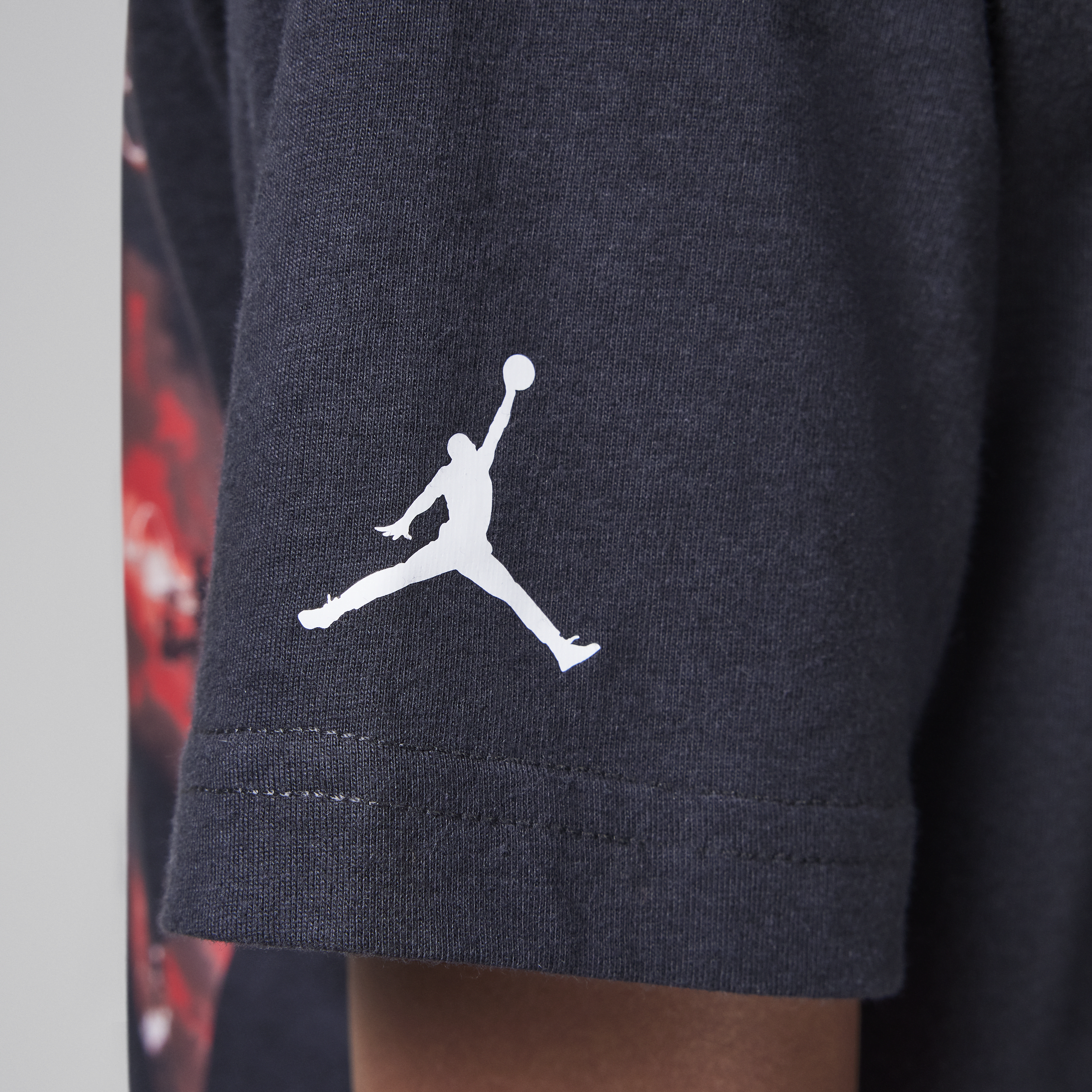 Jordan Paris Saint-Germain T-shirt met bliksemschicht voor kids Zwart