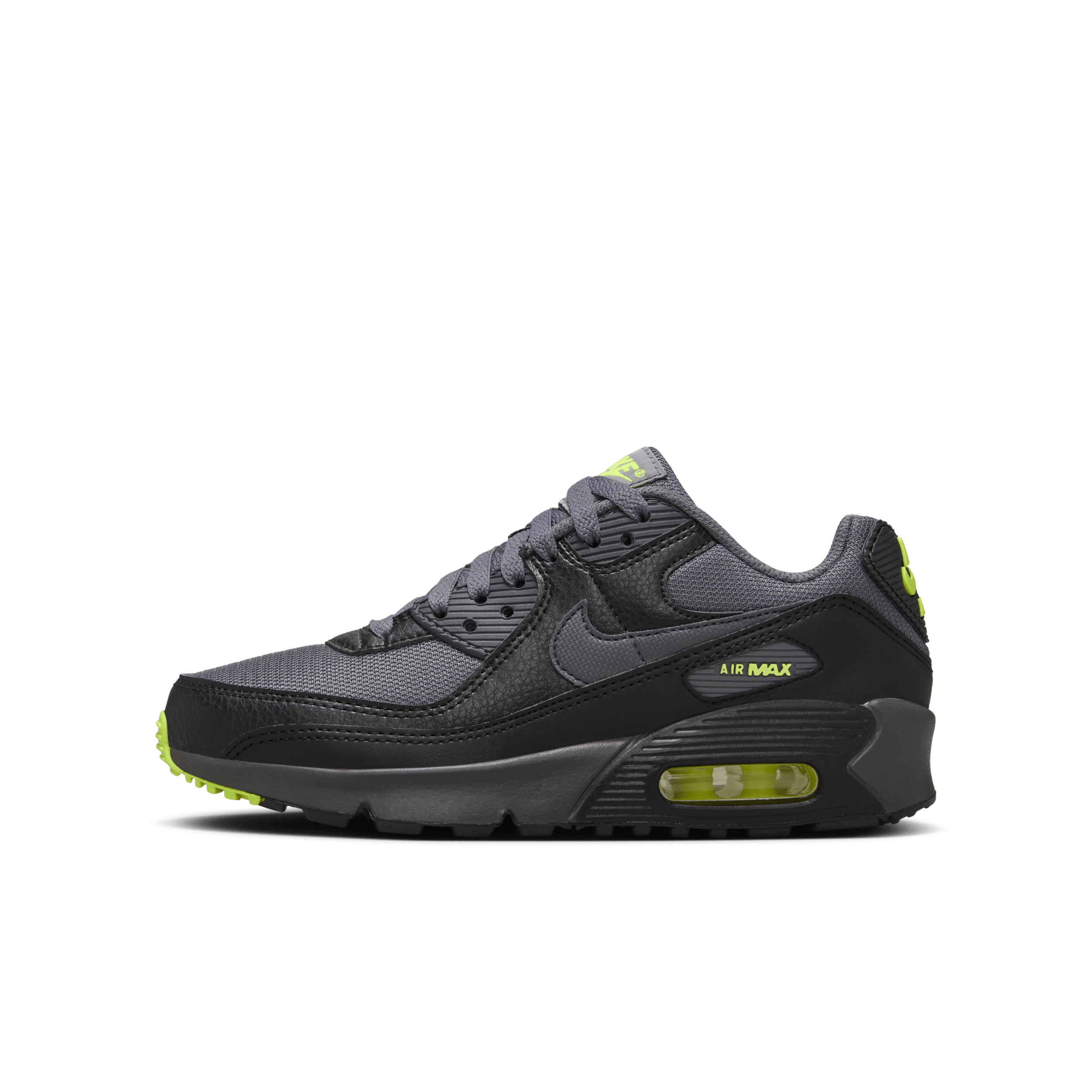 Nike Air Max 90 Next Nature Older Kids’ Shoes – Black