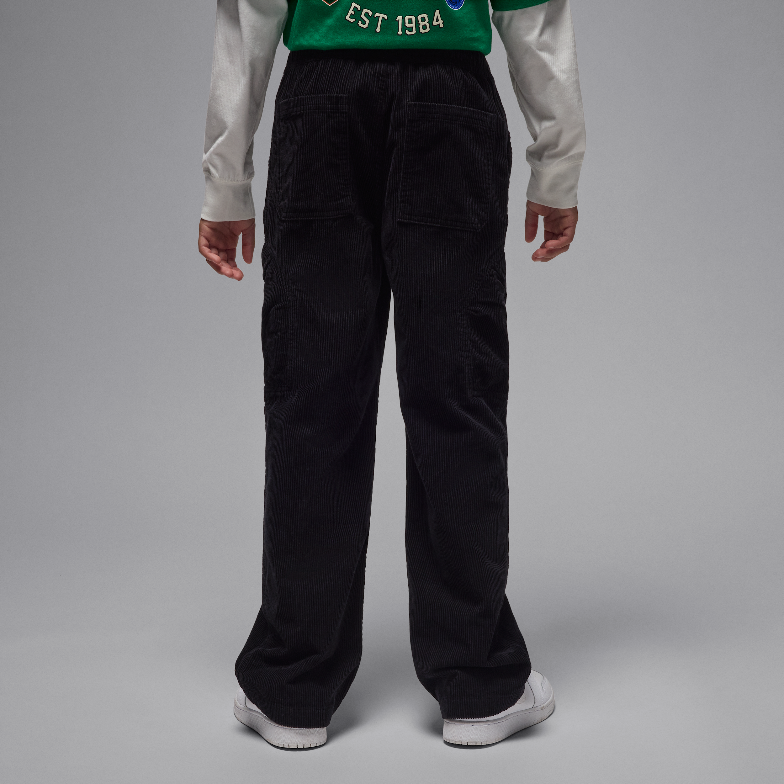 Thumbnail - Jordan Chicago Cordhose (ältere Kinder) - Schwarz