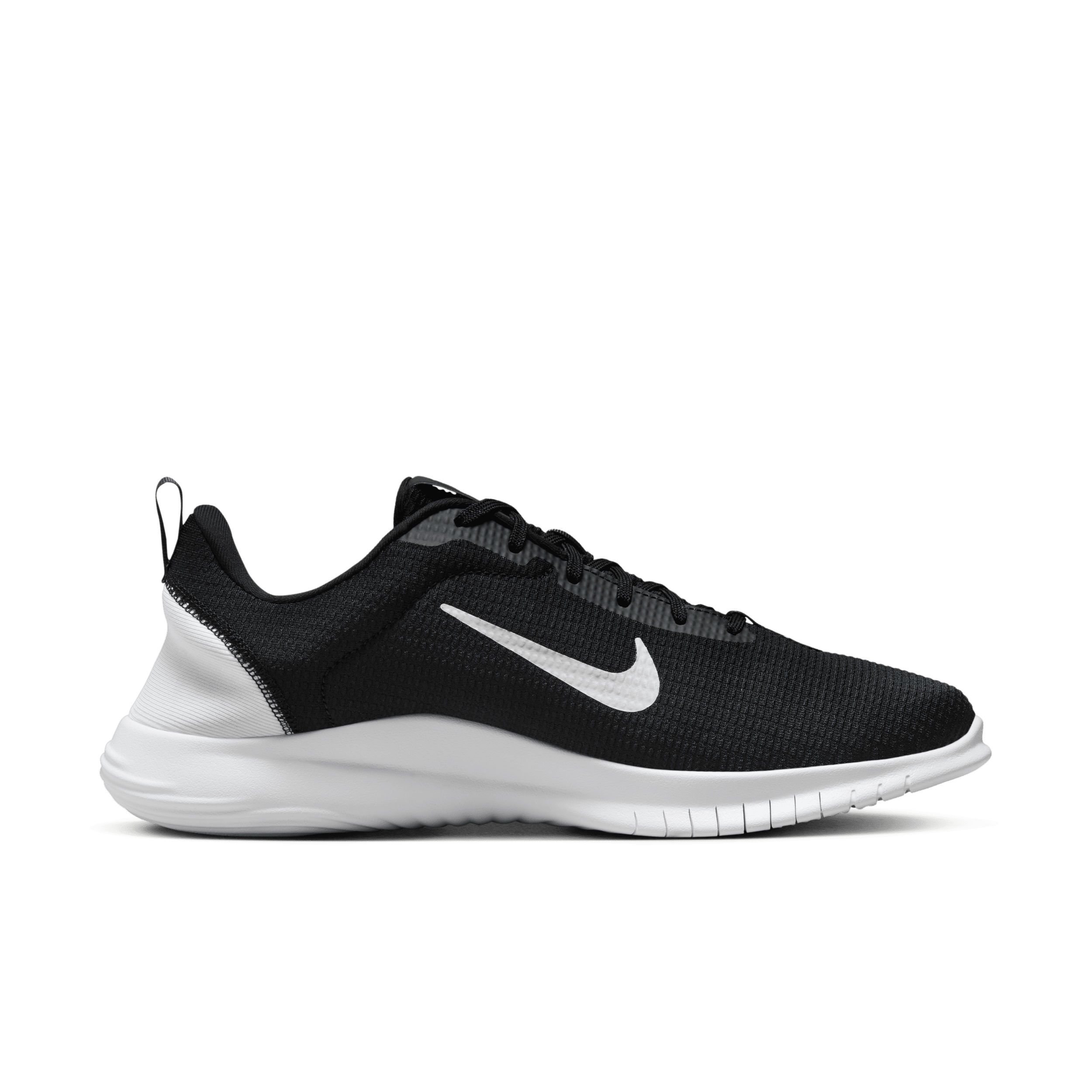 Nike Flex Experience Run 12 Men's Road Running Shoes (Extra Wide) - Black - Recycled Content Minimum - DV0744-004