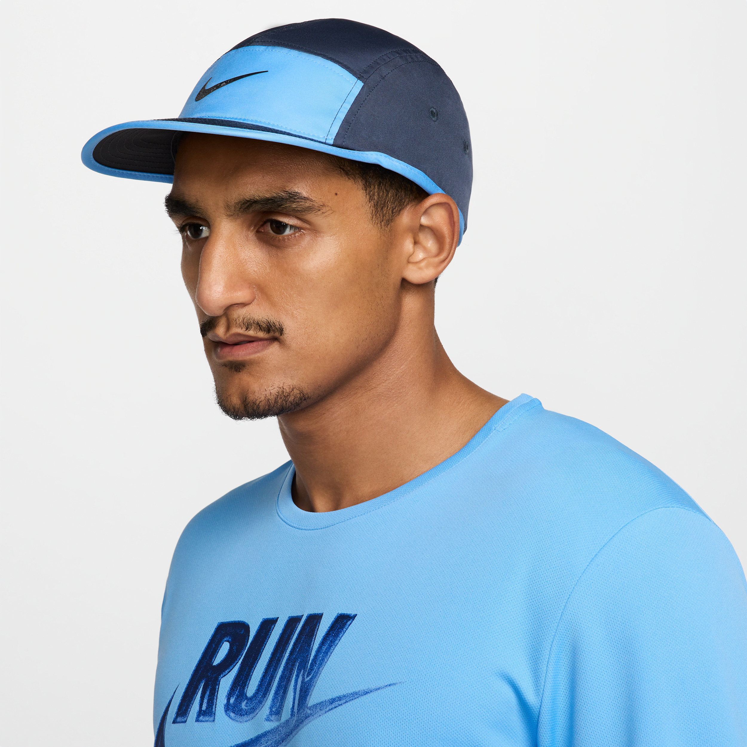 Casquette Swoosh sans structure Nike Dri-FIT Fly - Bleu