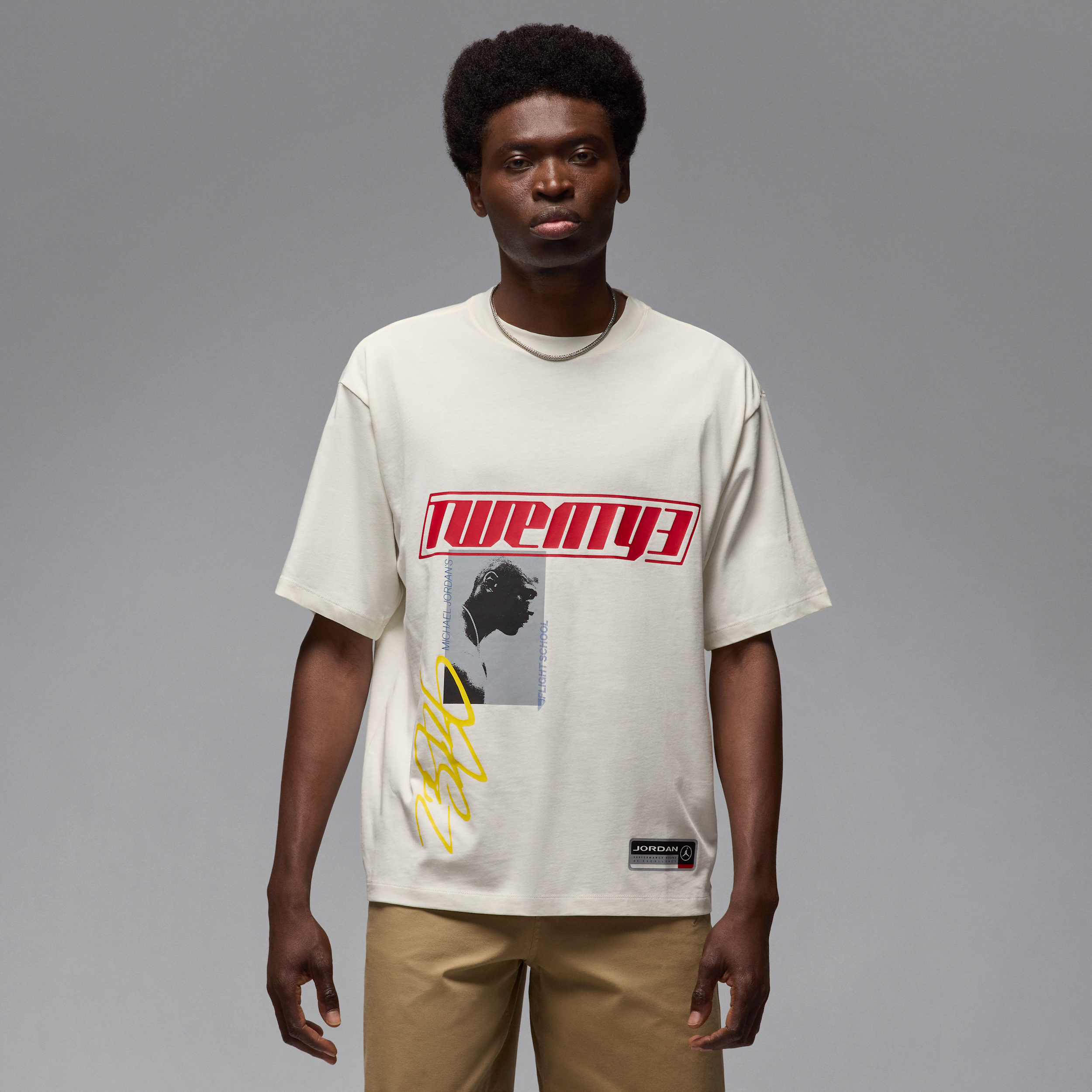 Thumbnail - Jordan Flight Essentials Oversize-T-Shirt (Herren) - Weiß