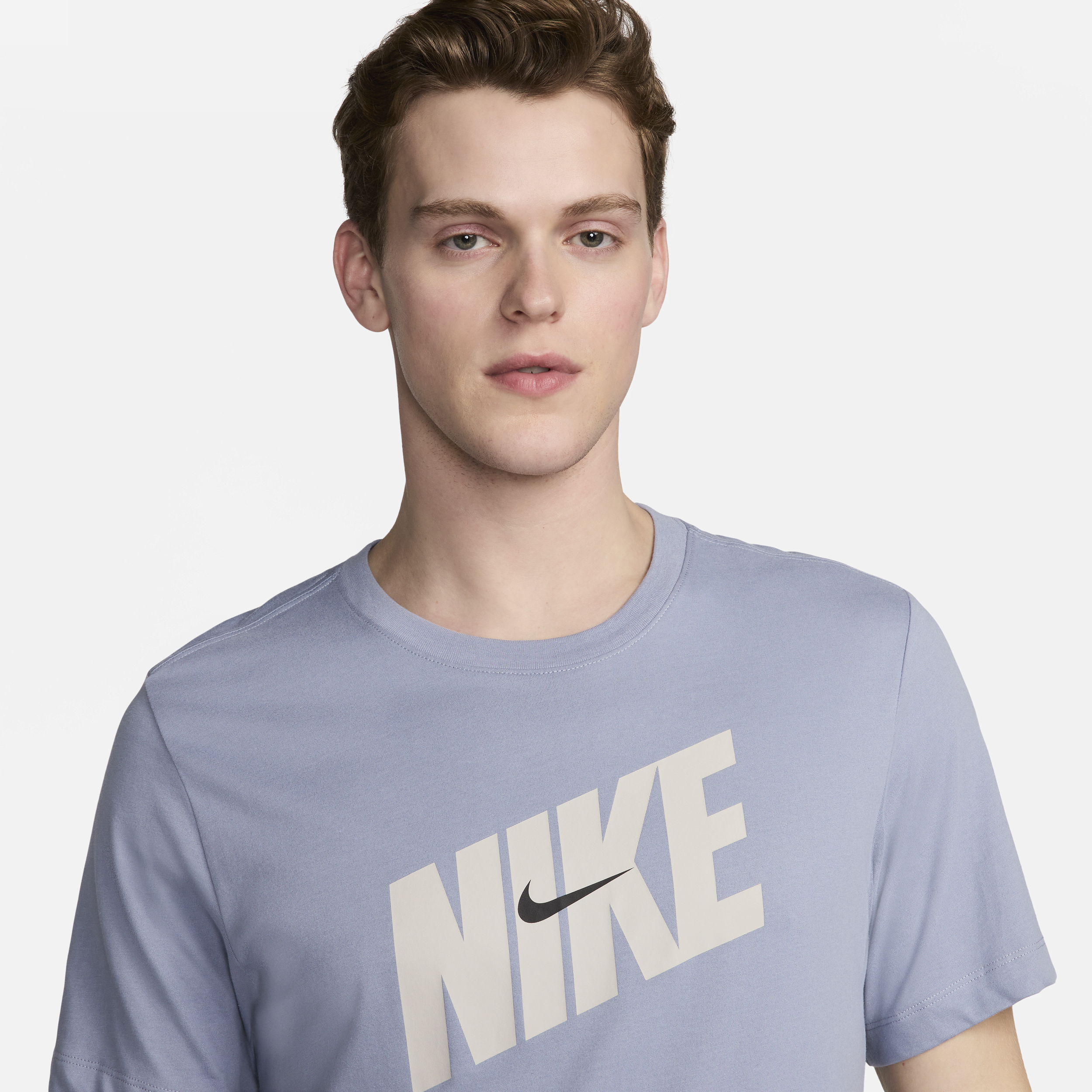 T-shirt de fitness Dri-FIT Nike pour homme - Bleu