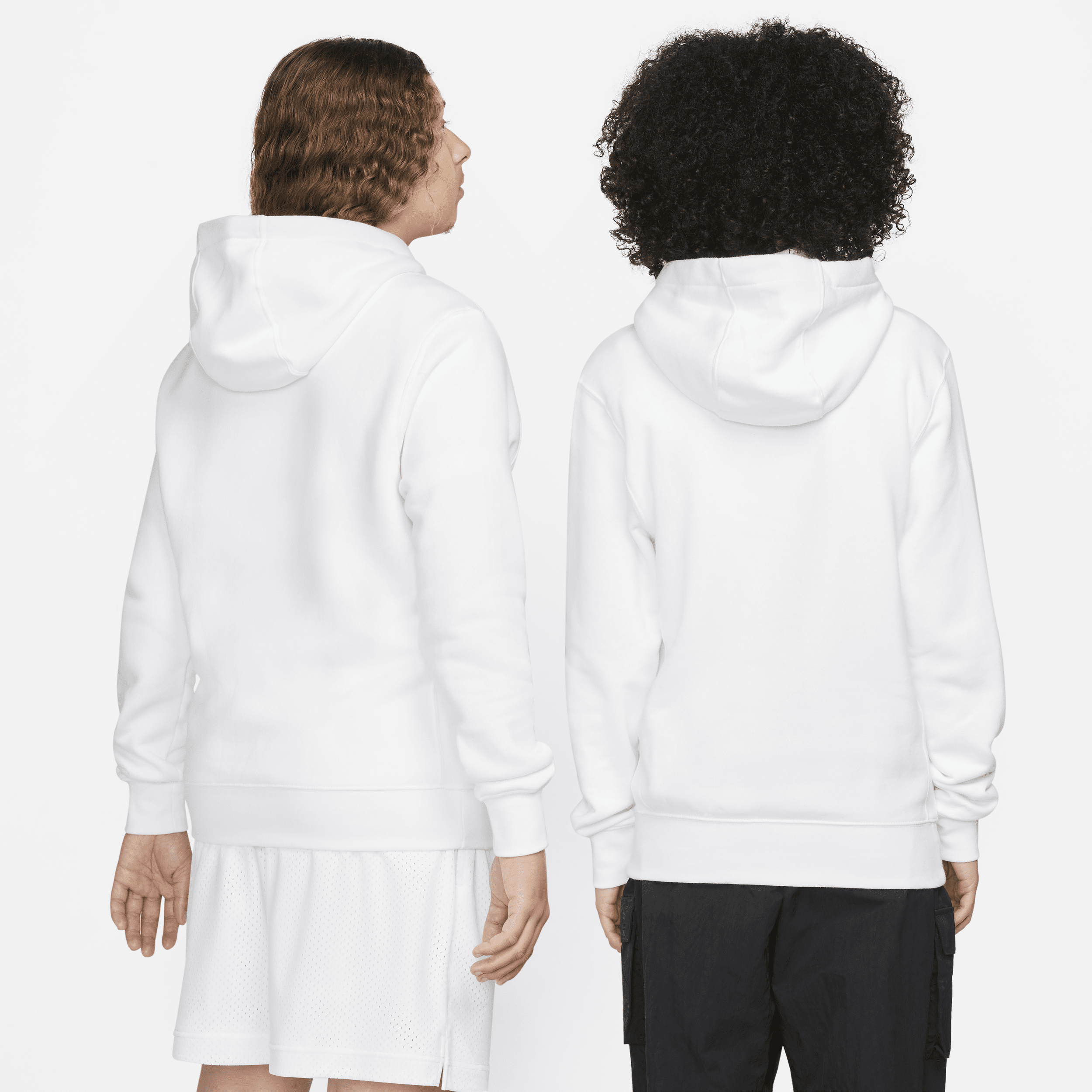 Sweat à capuche Nike Sportswear Club Fleece - Blanc