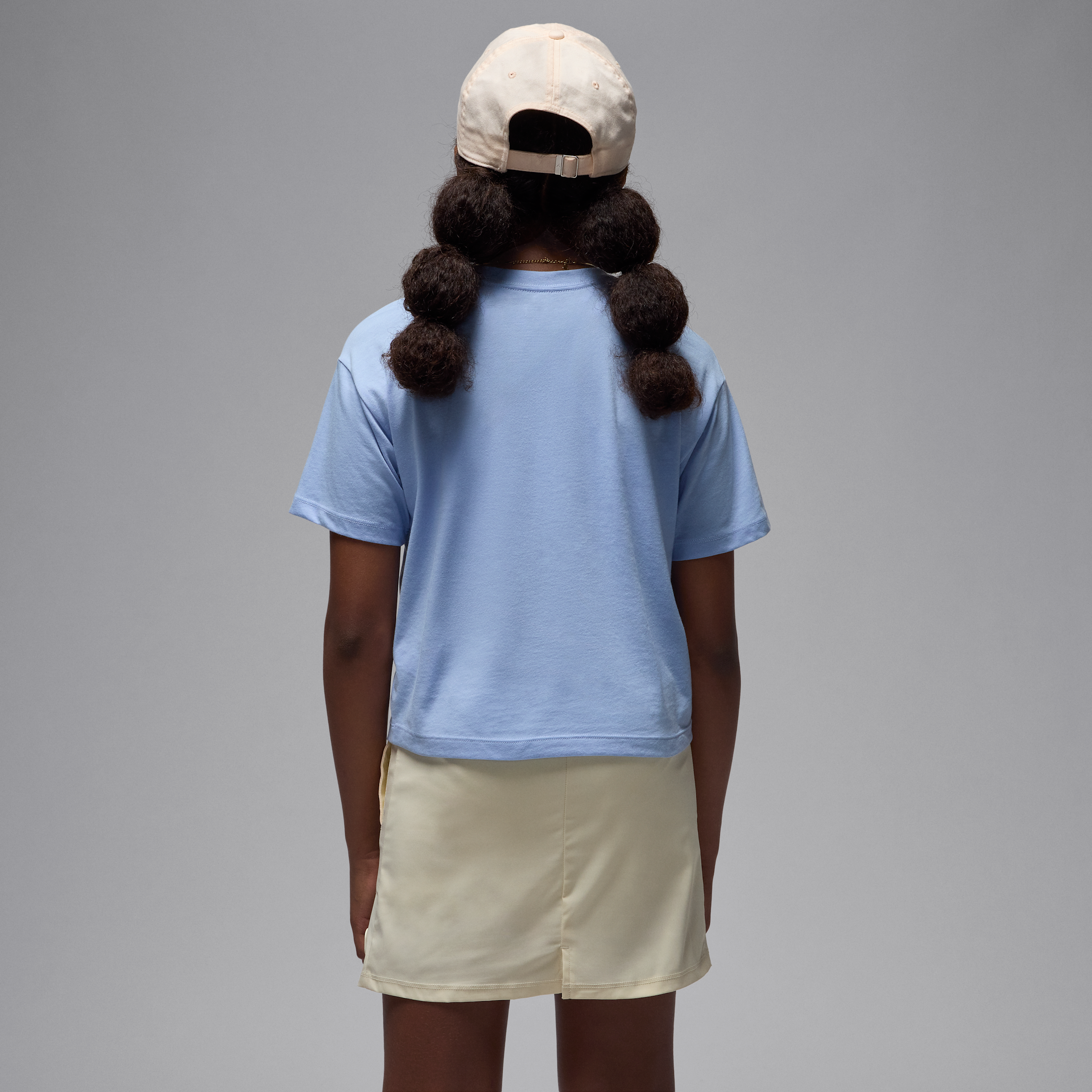 Thumbnail - Jordan Brooklyn Essentials T-Shirt (ältere Kinder) - Blau